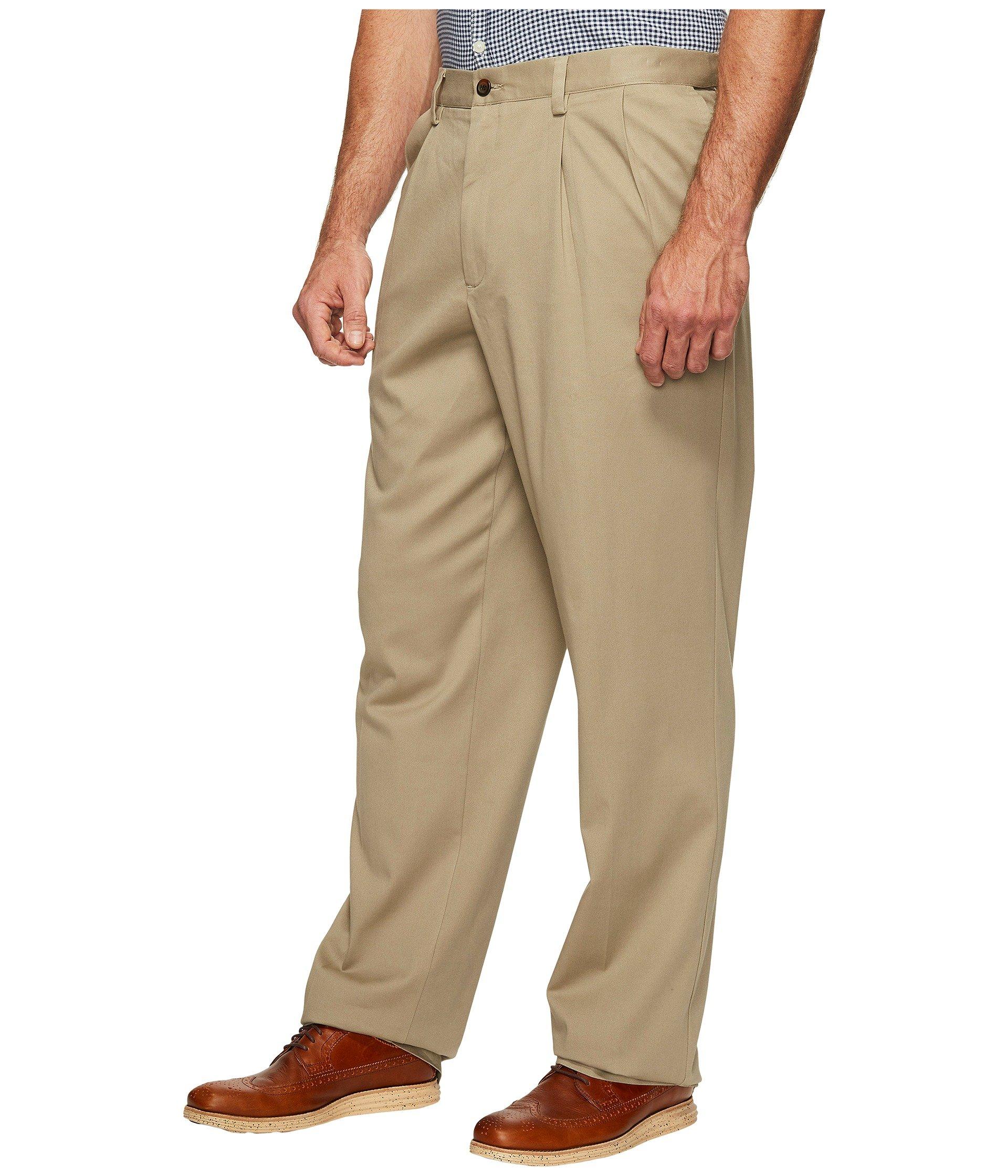 Dockers Cotton Big Tall Easy Khaki Pleated Pants in Natural for Men - Lyst