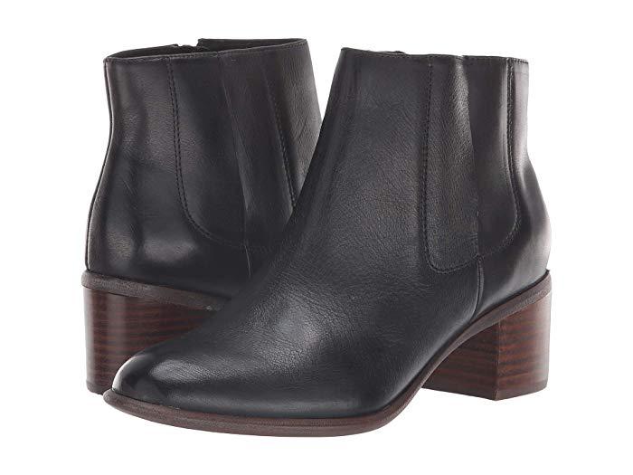 sofft pueblo leather block heel boot