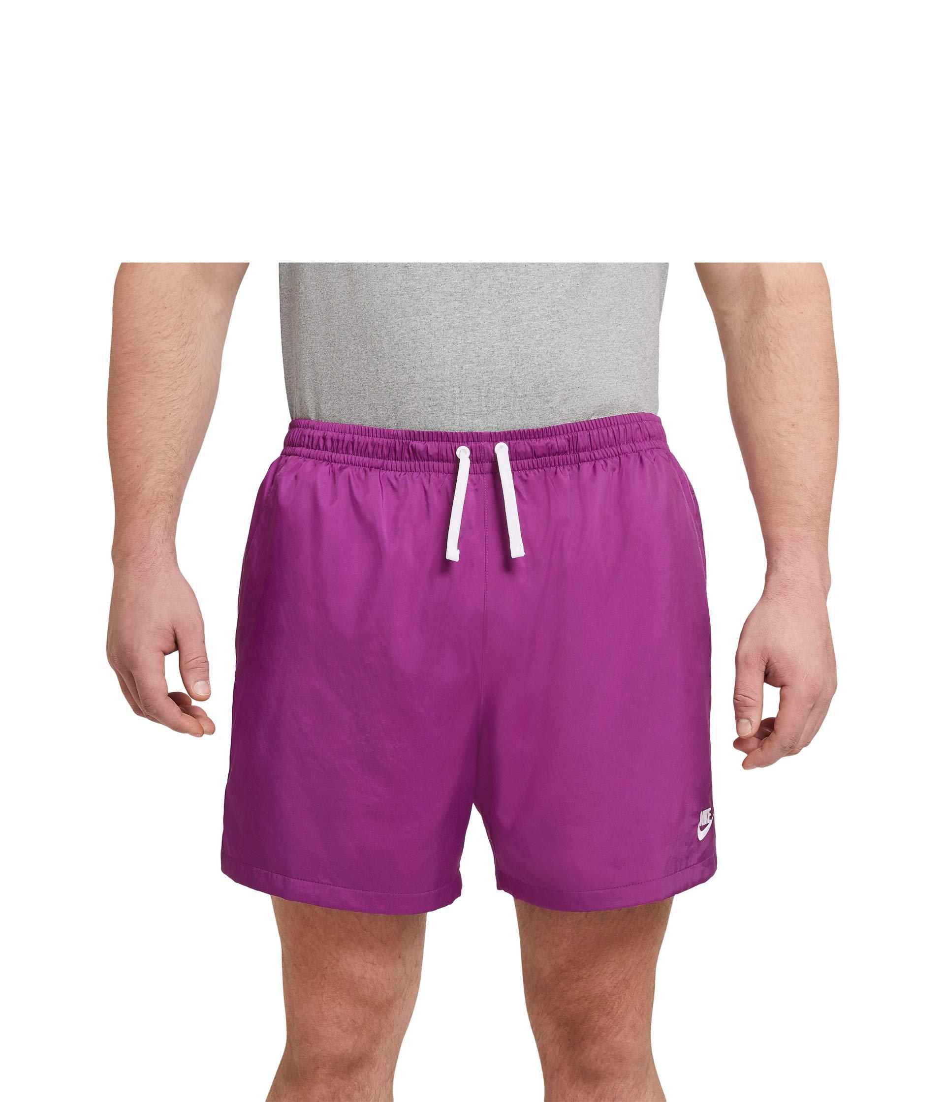 Nike Synthetic Nsw Woven Flow Shorts Shorts in Purple for Men | Lyst