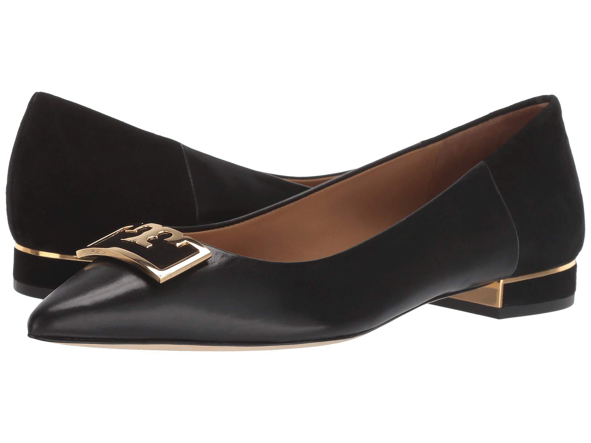 tory burch pointed flat