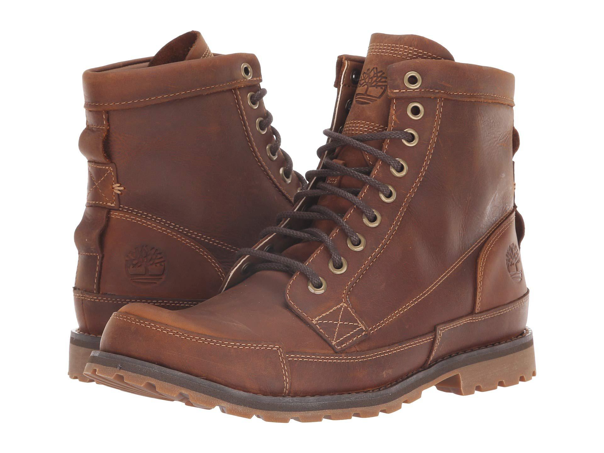Timberland Earthkeepers(r) Rugged Original Leather 6 Boot (brown) Men's ...