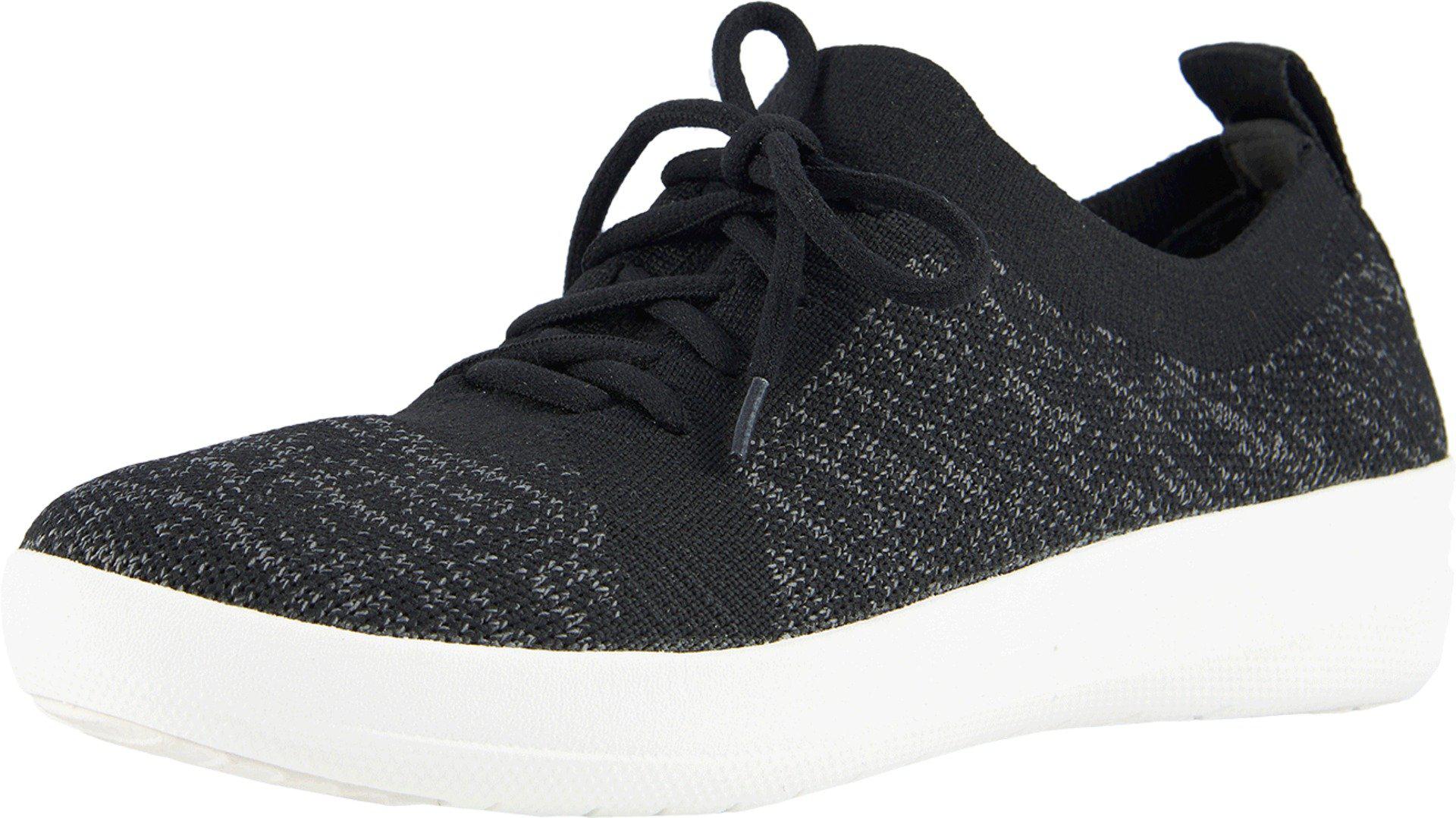 black f sporty uberknit