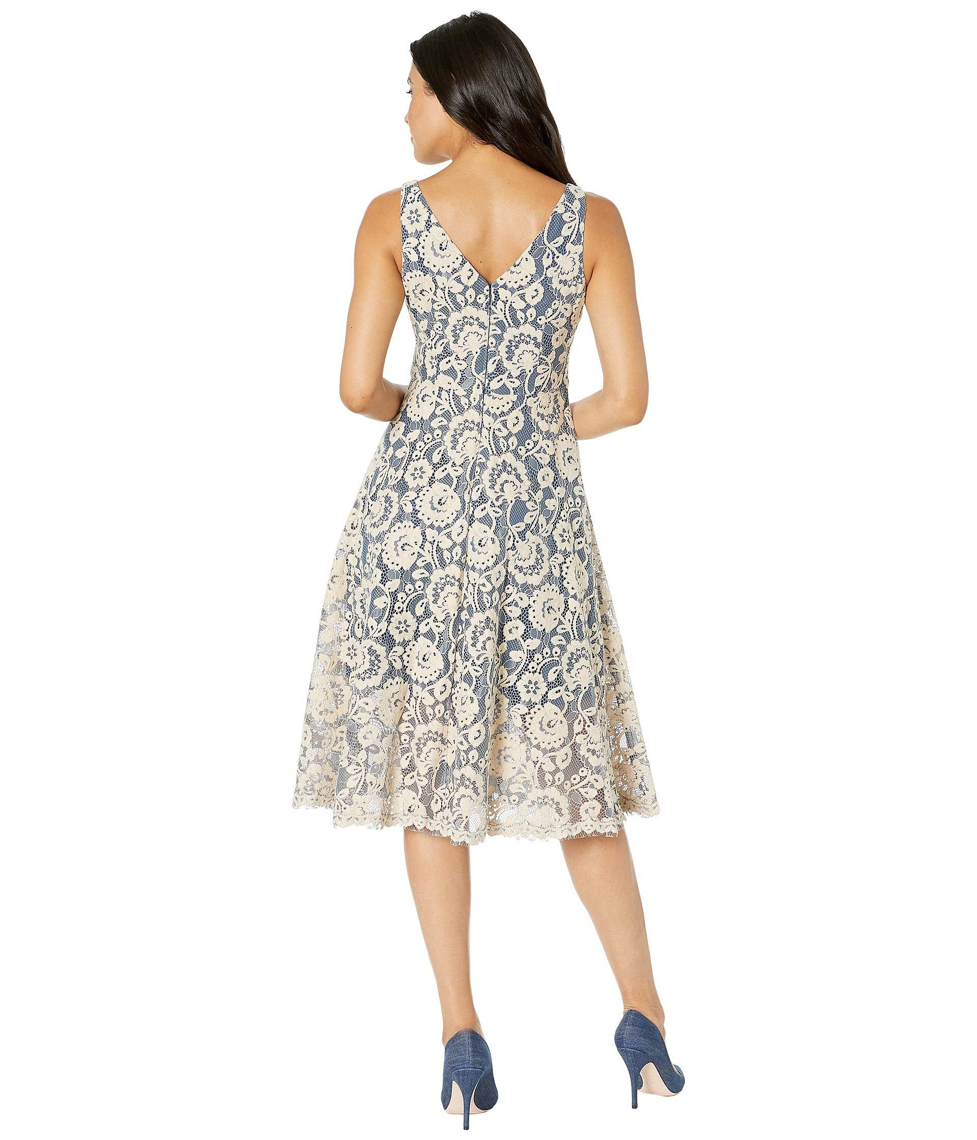 vince camuto v neck dress