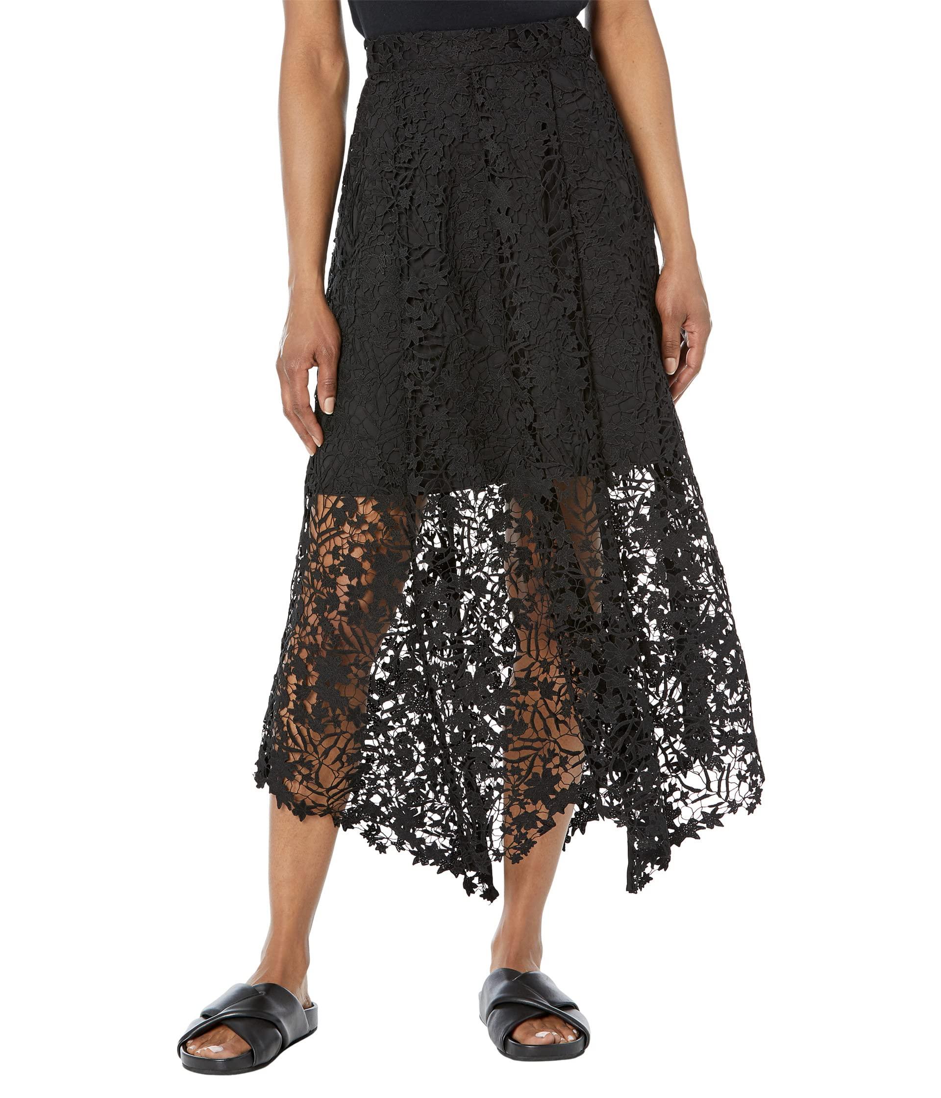 Zappos black midi outlet skirt