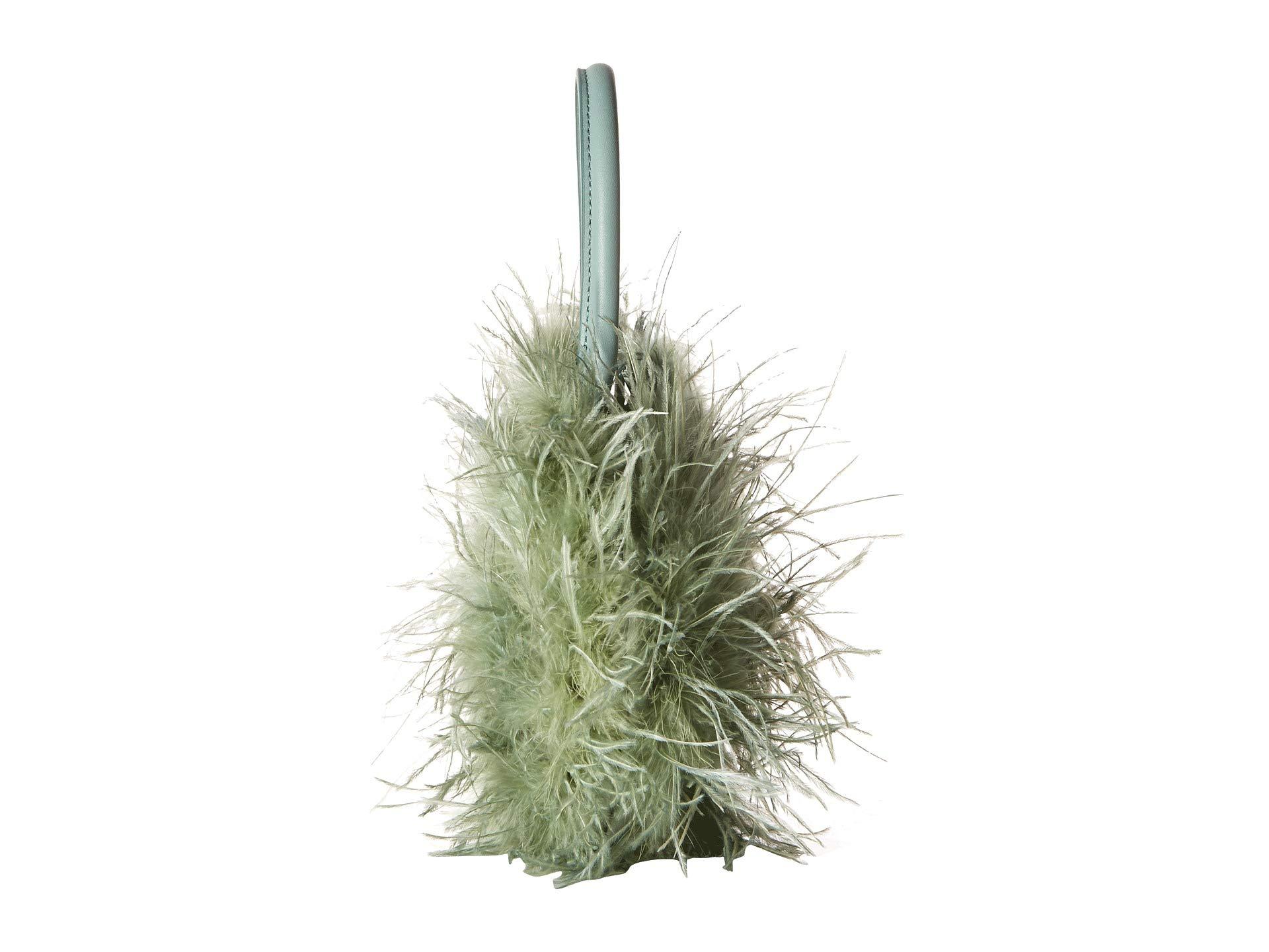Loeffler Randall Zadie Feather Tote in Green Lyst