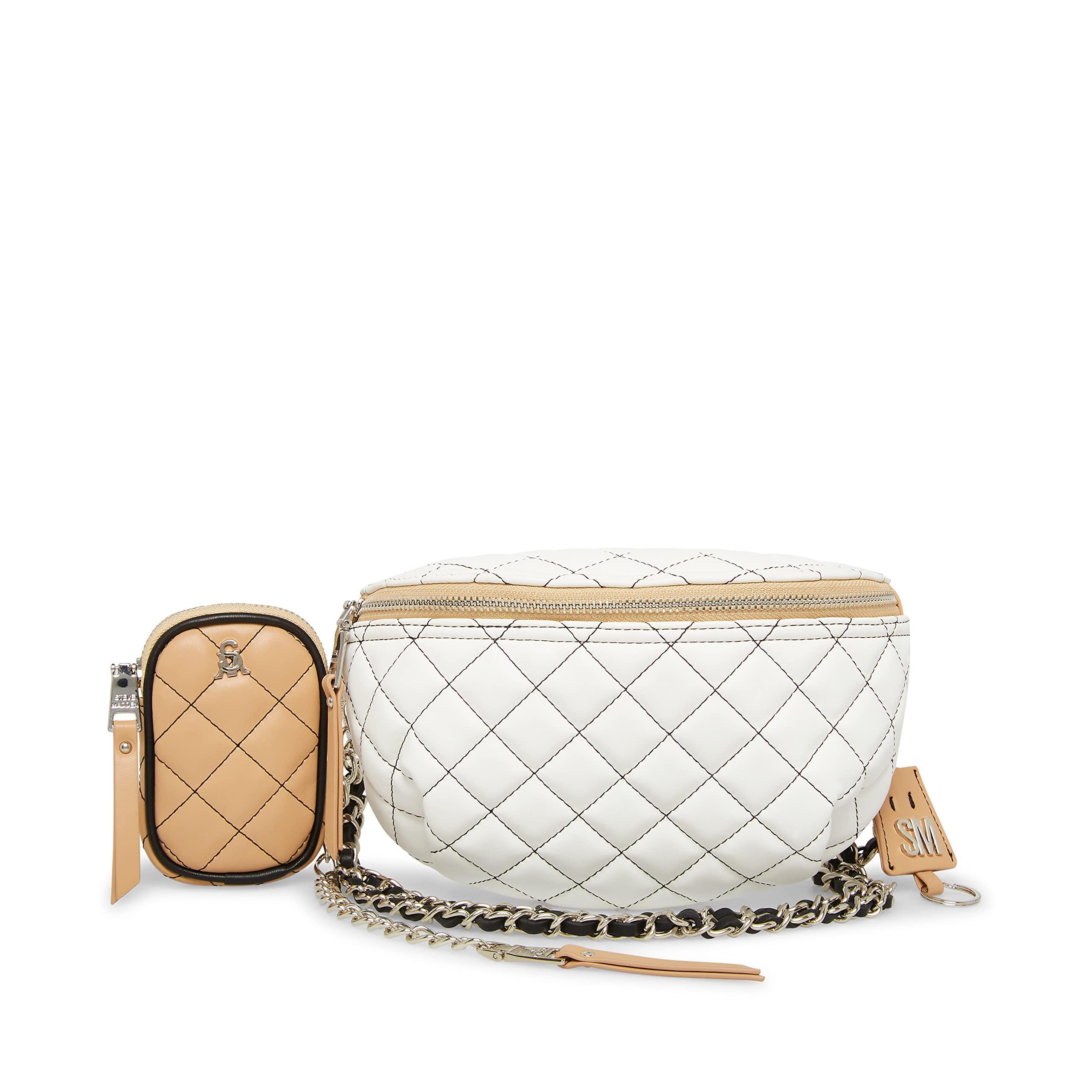 Steve Madden Possess Quilted Convertible Crossbody in Natural Lyst