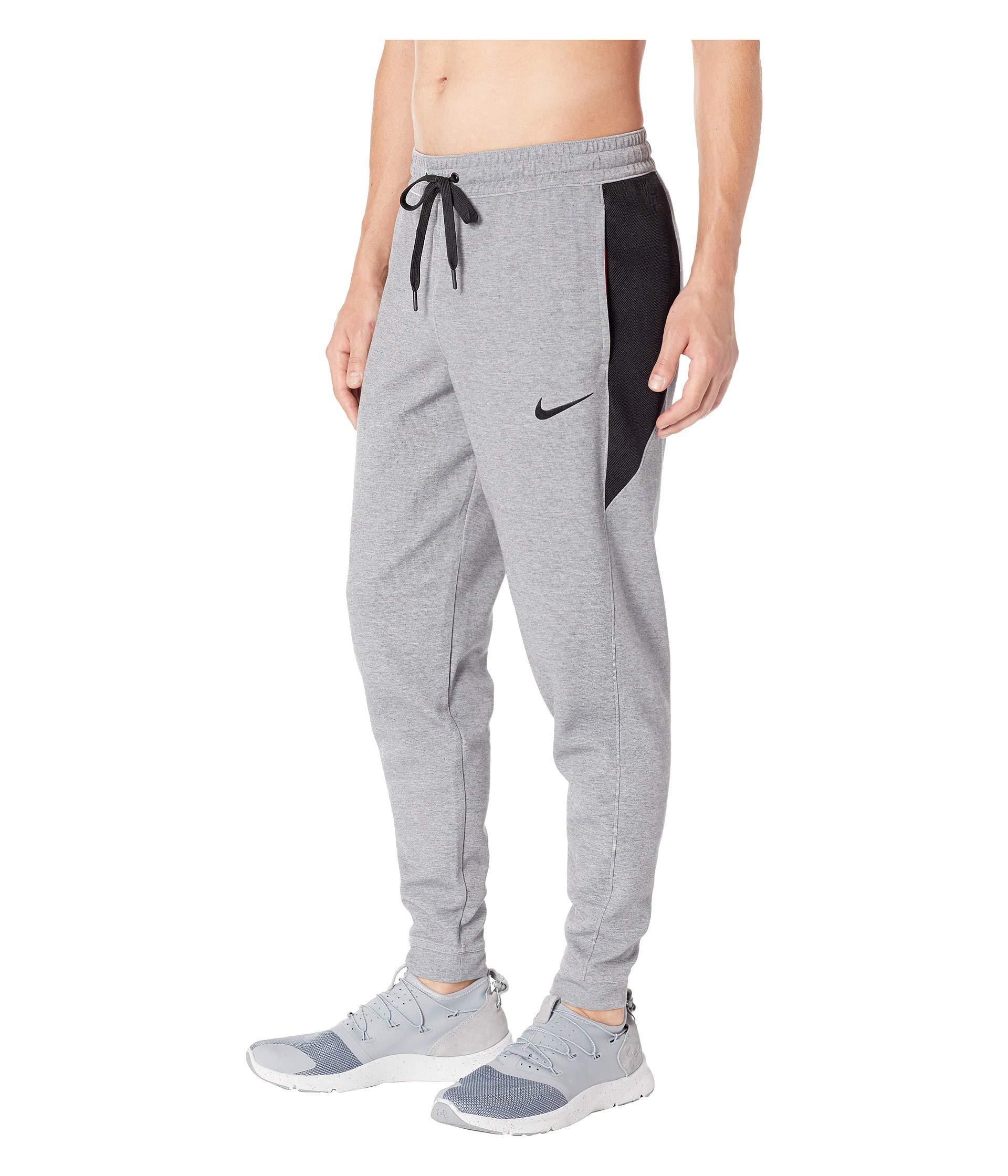 Nike Dry Showtime Pants (black Heather/black/black) Men's Workout for Men |  Lyst