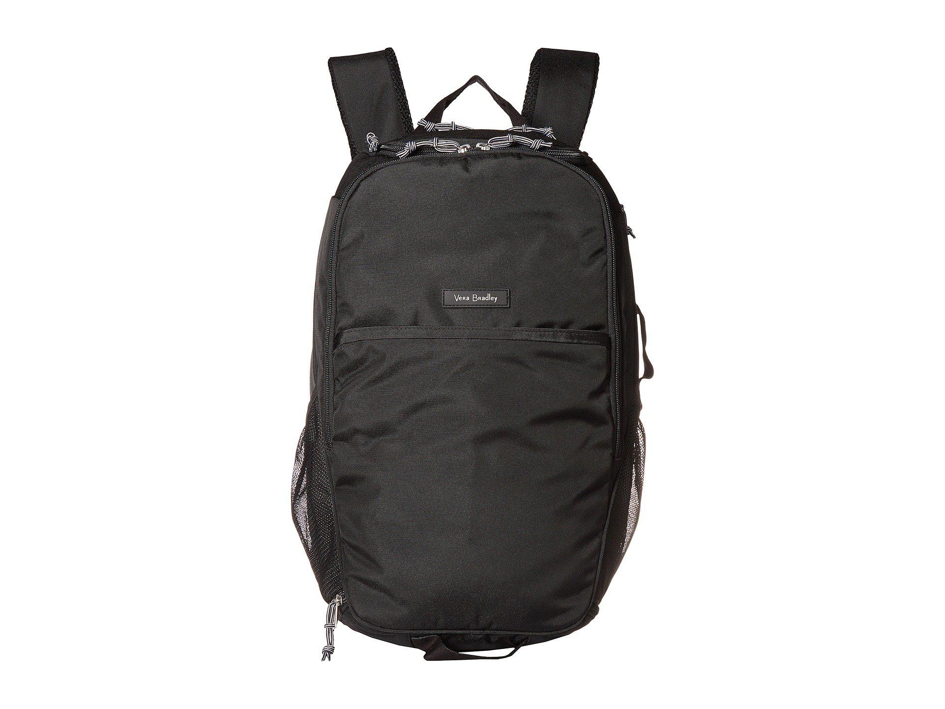 Vera Bradley Lighten Up Journey Backpack in Black Lyst