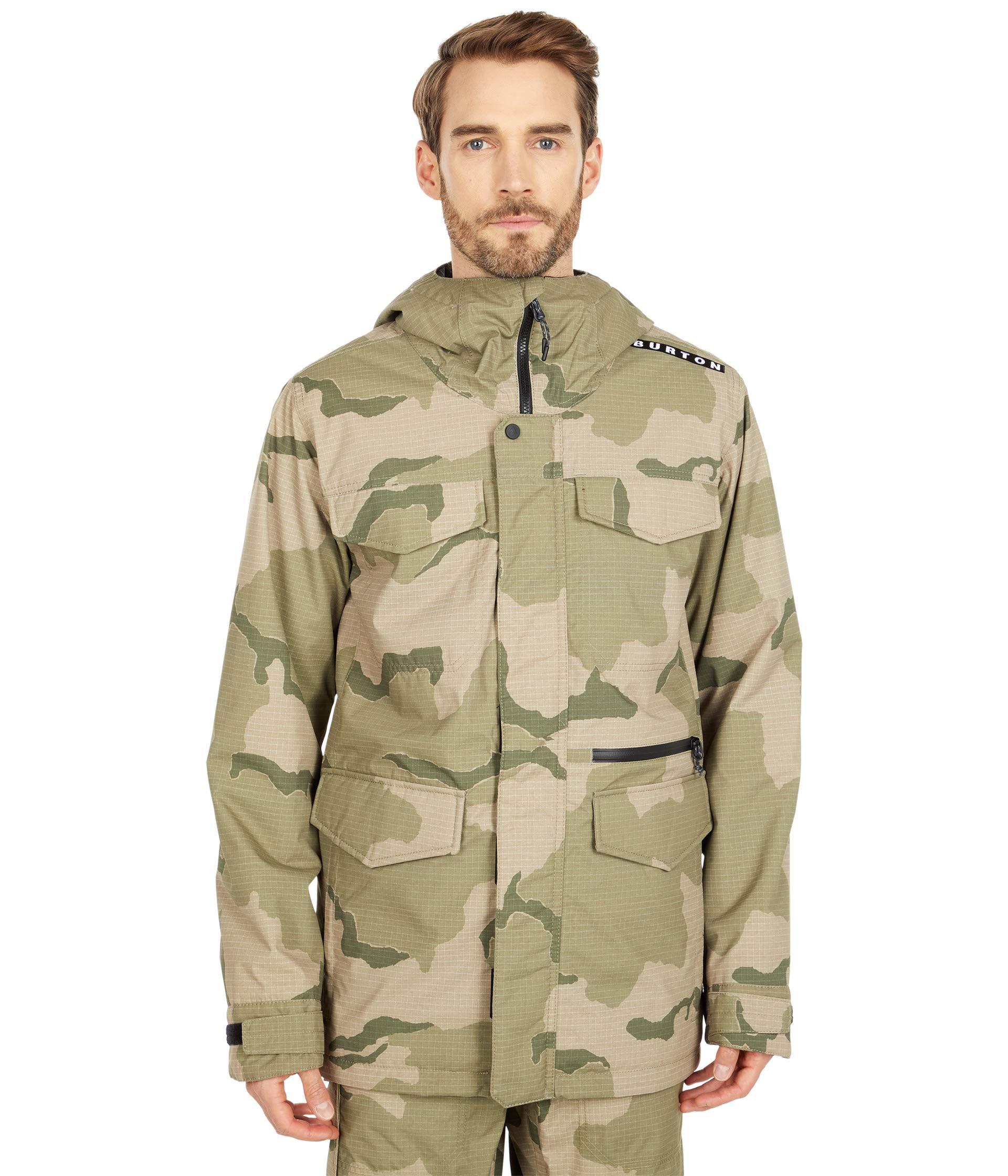 Burton Synthetic Covert Jacket in Khaki (Green) for Men - Lyst