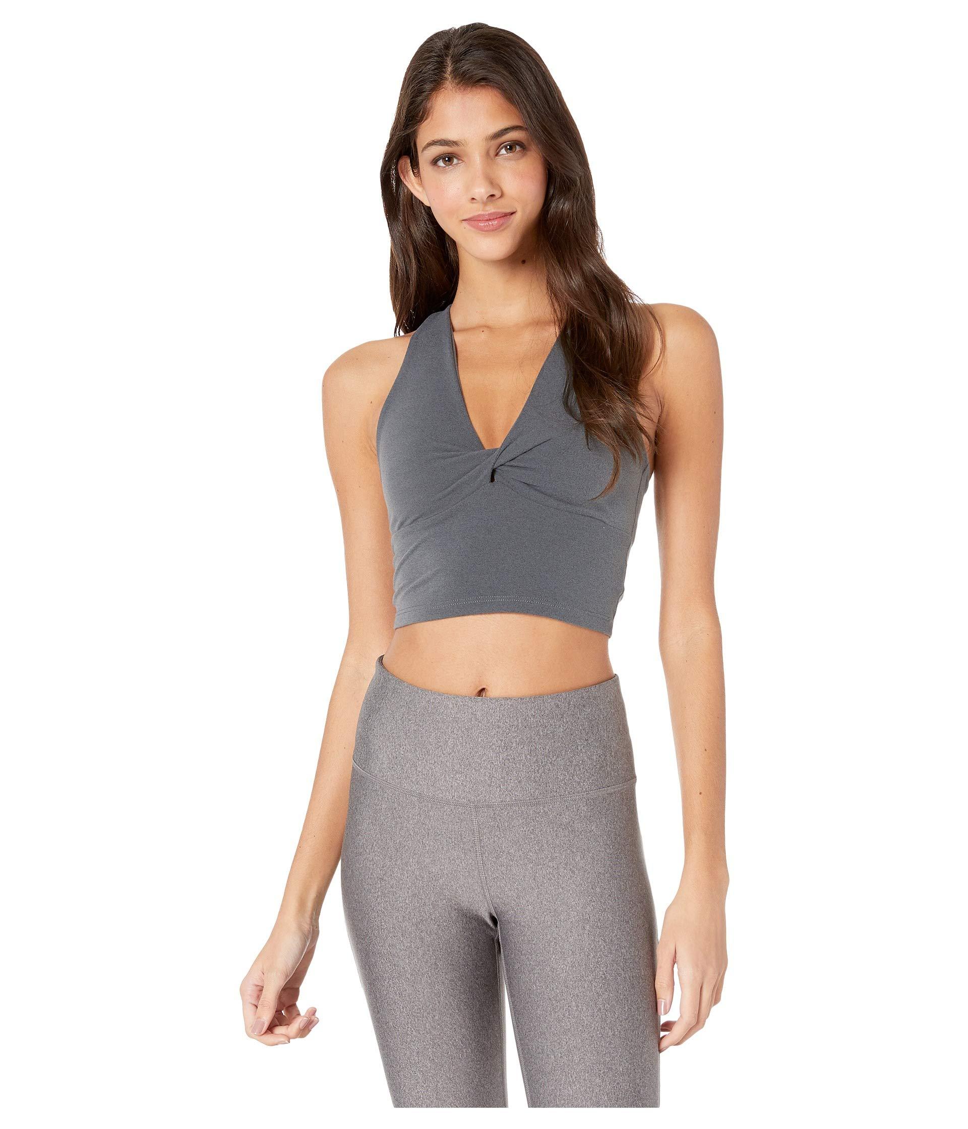 Download Lyst - Beyond Yoga Twist Around Racerback Cropped Tank ...