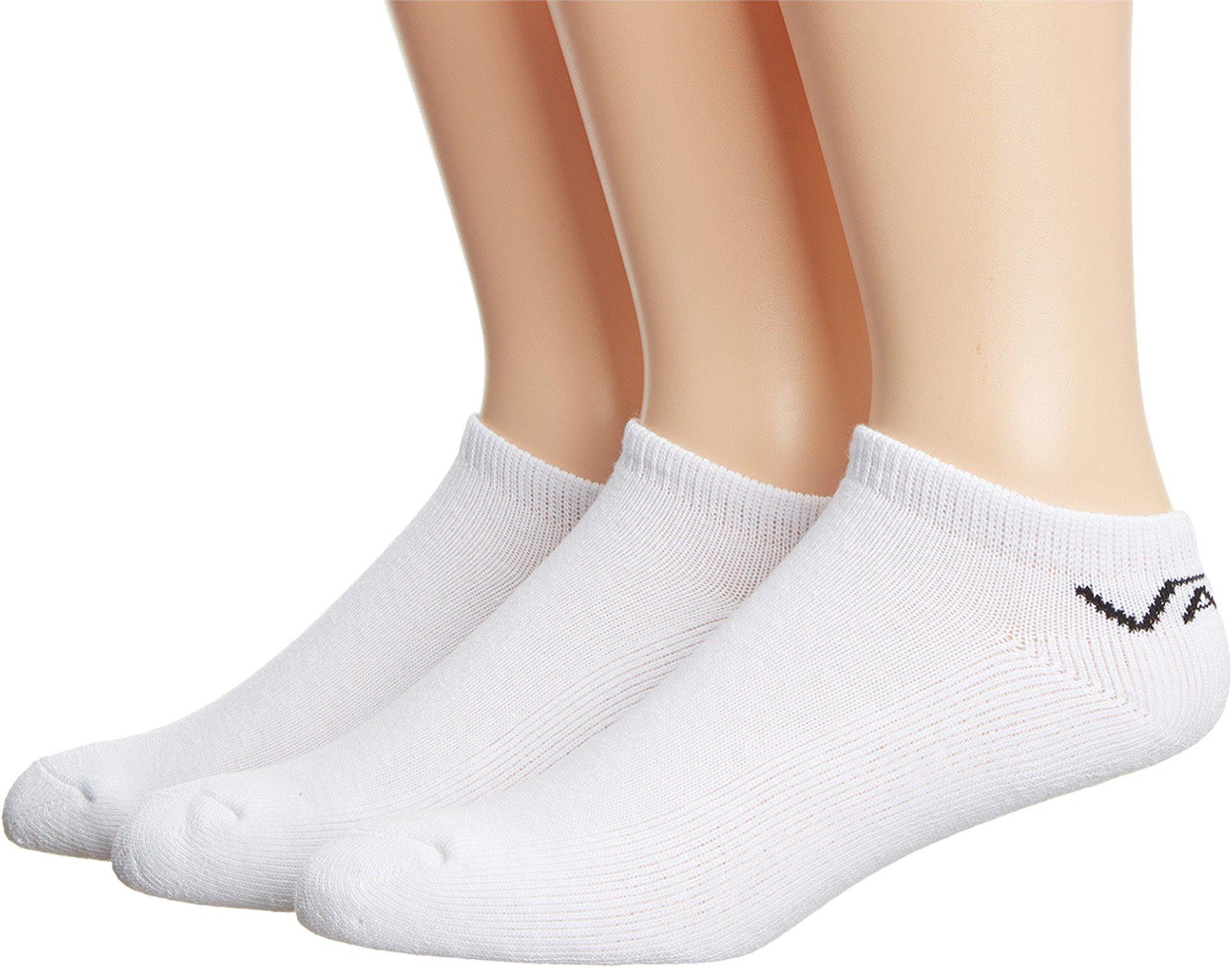 Vans Cotton Classic Low 3 Pack Ankle Socks in White for Men Lyst