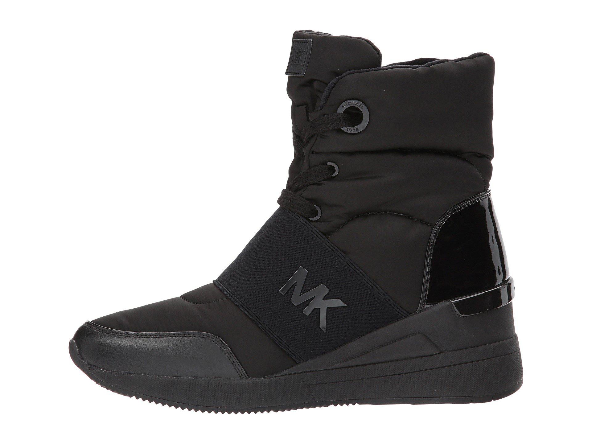 michael kors shay boots black