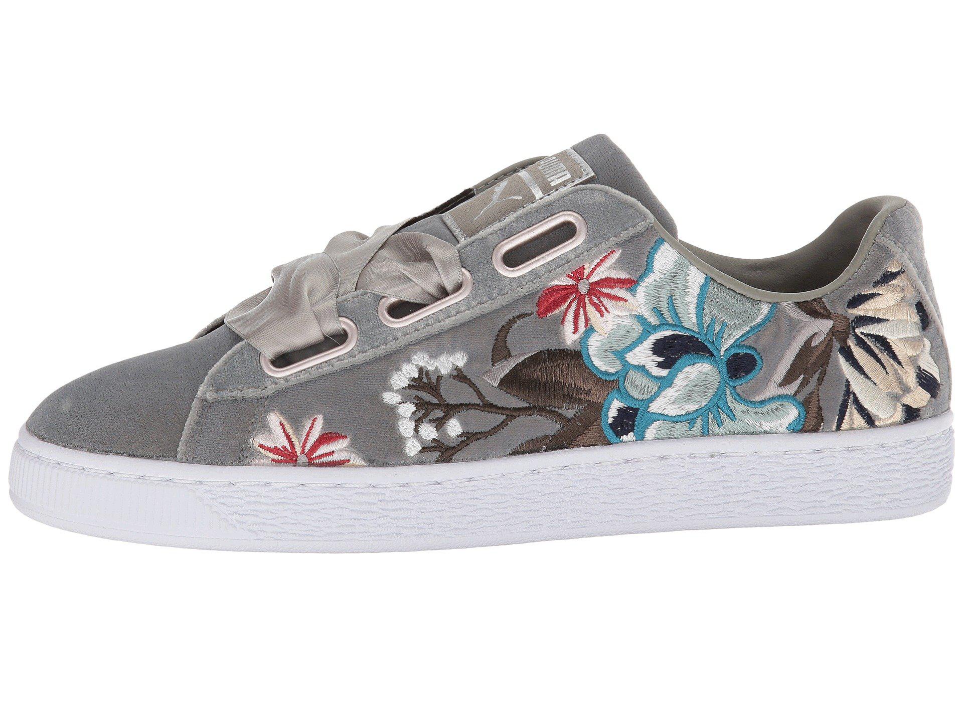 puma basket heart hyper emb wn's