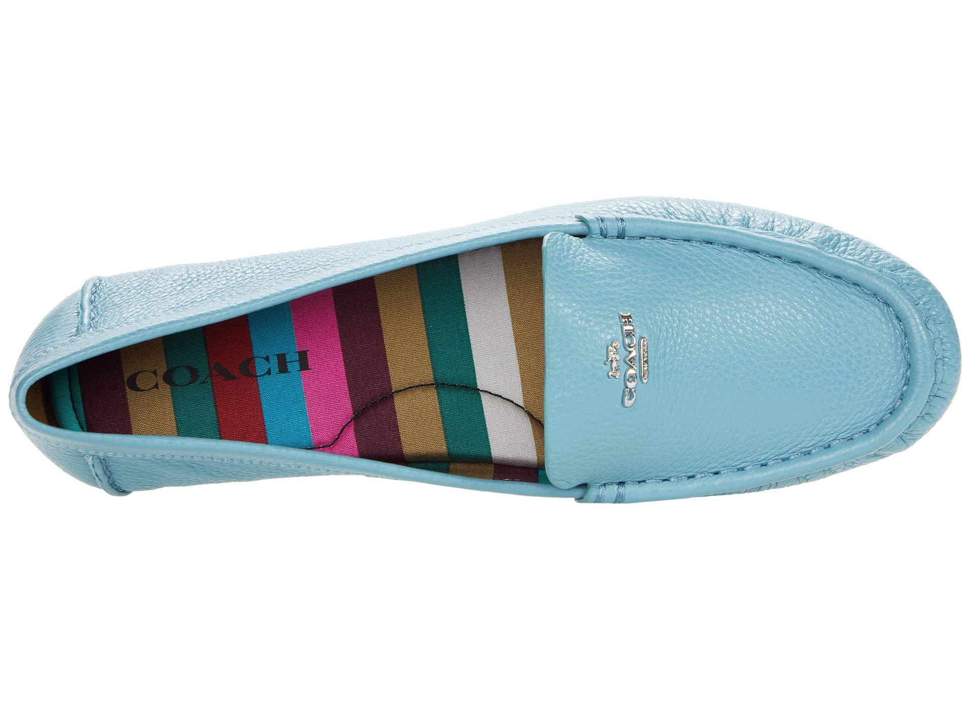 coach marley driver loafers blue