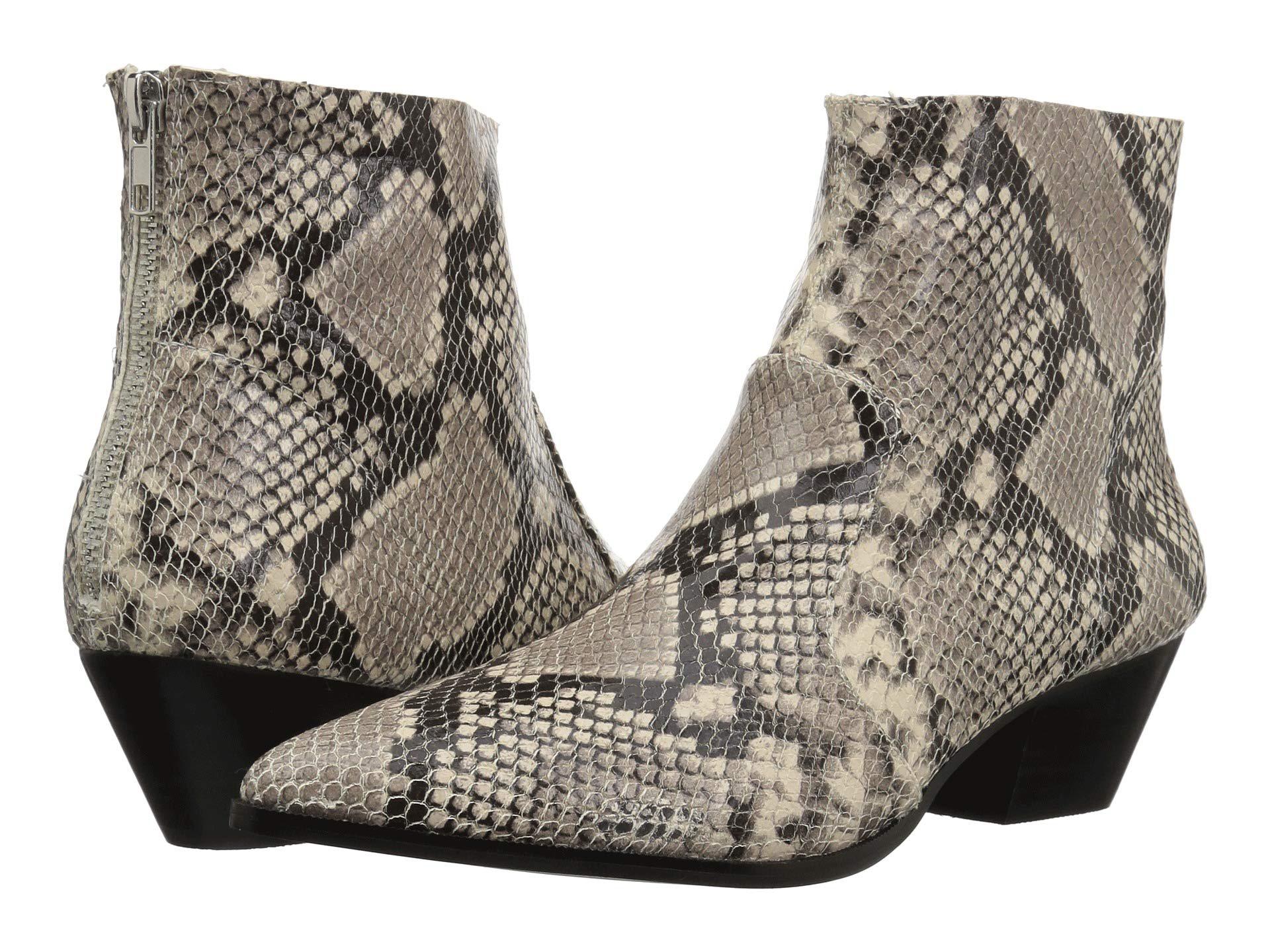 steve madden cafe boot snake