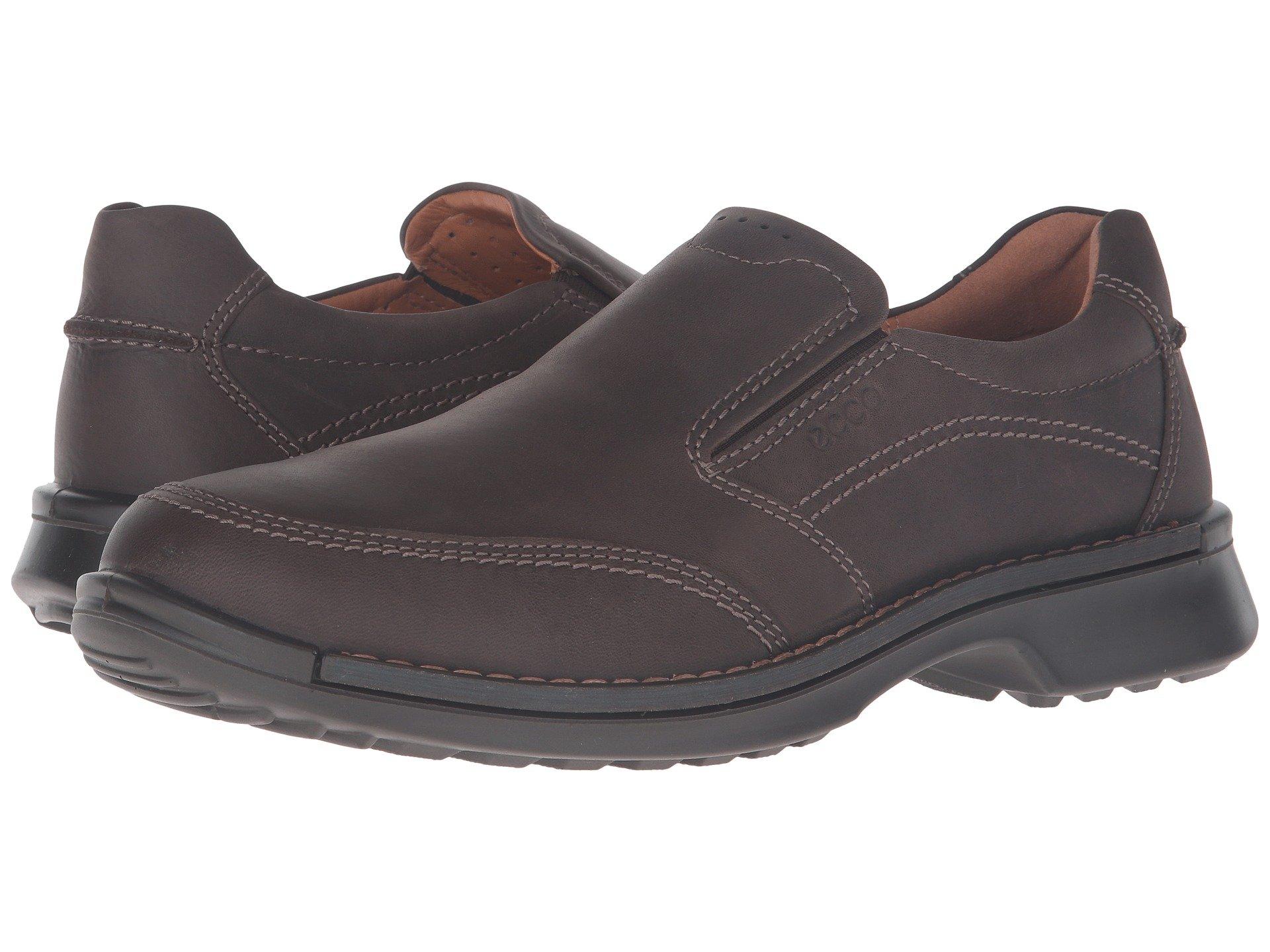 Ecco Leather Fusion Ii Slip-on in Coffee (Brown) for Men - Lyst