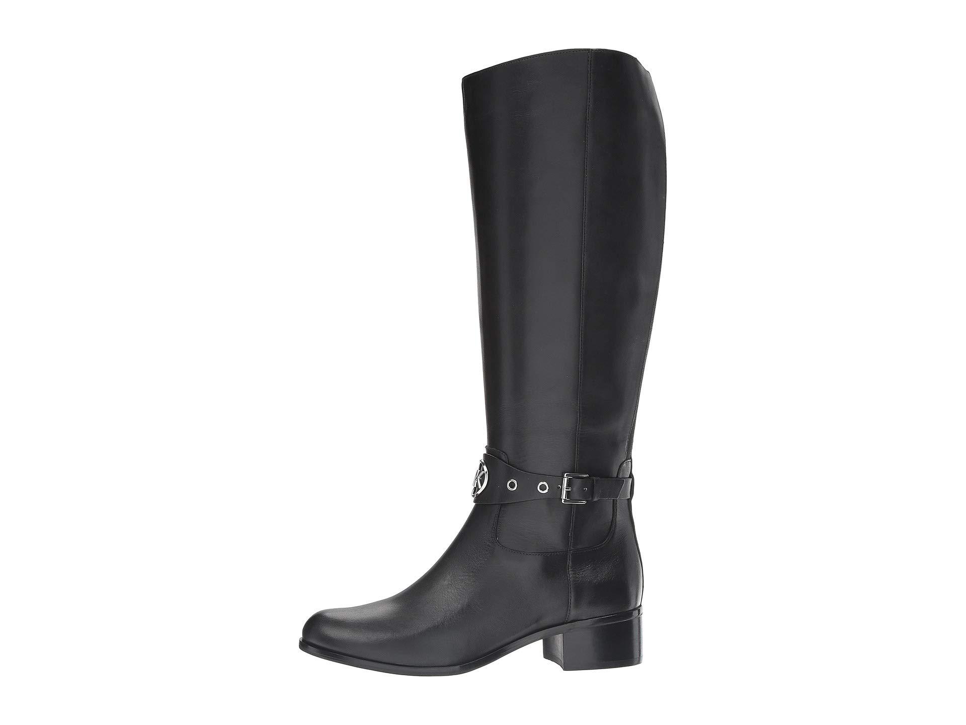 MICHAEL Michael Kors Heather Boot Wide Calf in Black | Lyst