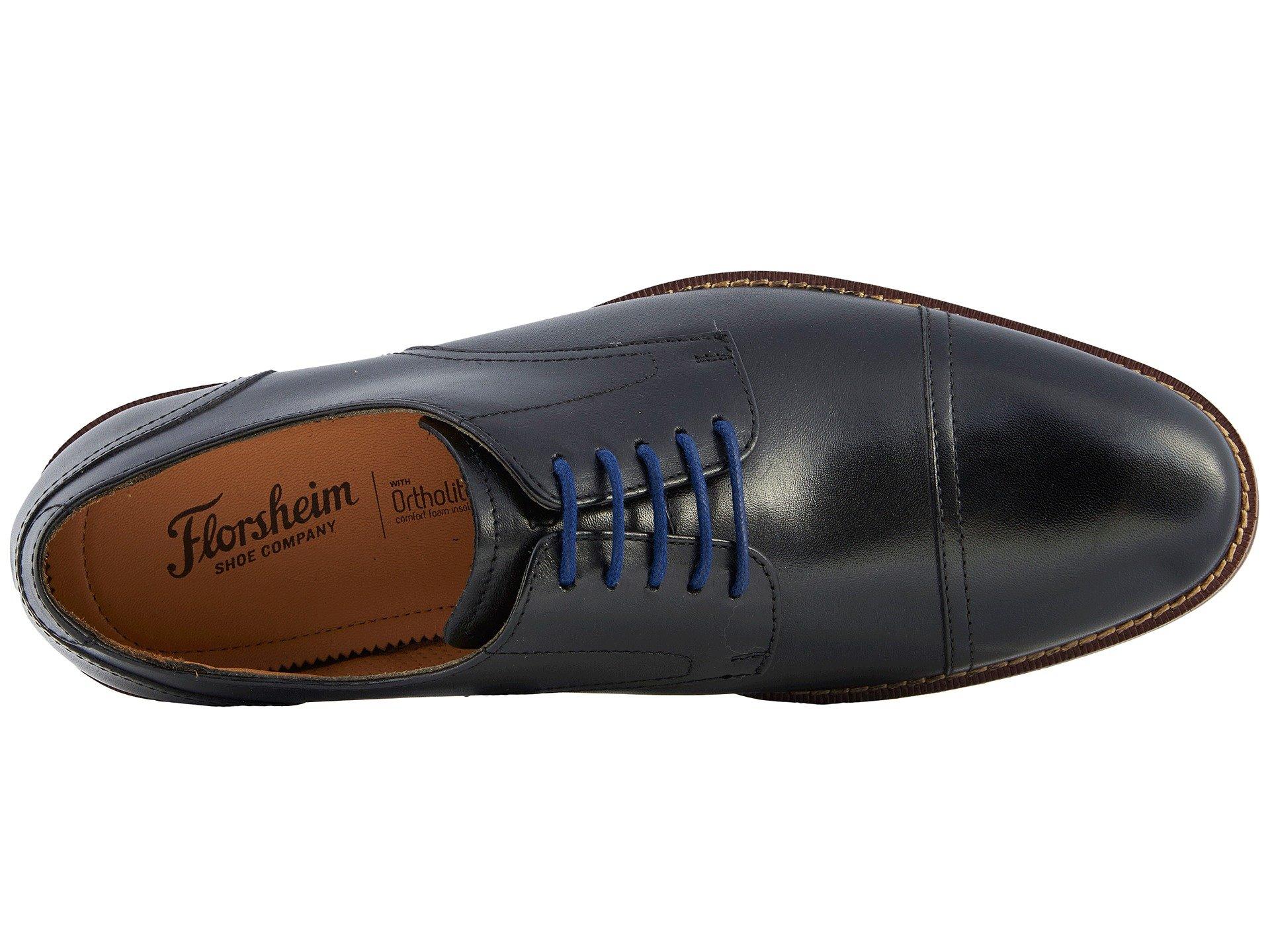 florsheim cap toe shoes
