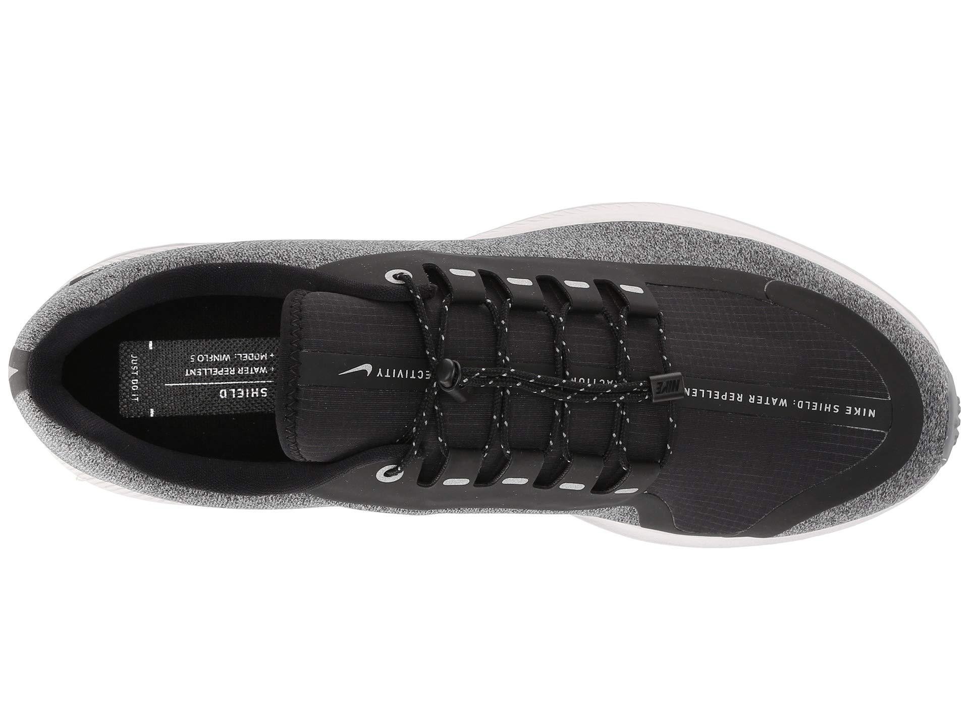 Derretido defecto que te diviertas Nike Air Zoom Winflo 5 Run Shield (black/metallic Silver/cool Grey) Men's  Running Shoes for Men | Lyst