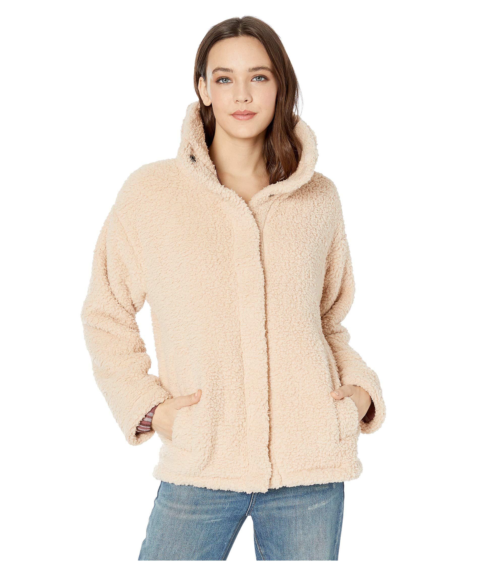 Billabong Synthetic Cozy Days Sherpa Jacket in White - Lyst