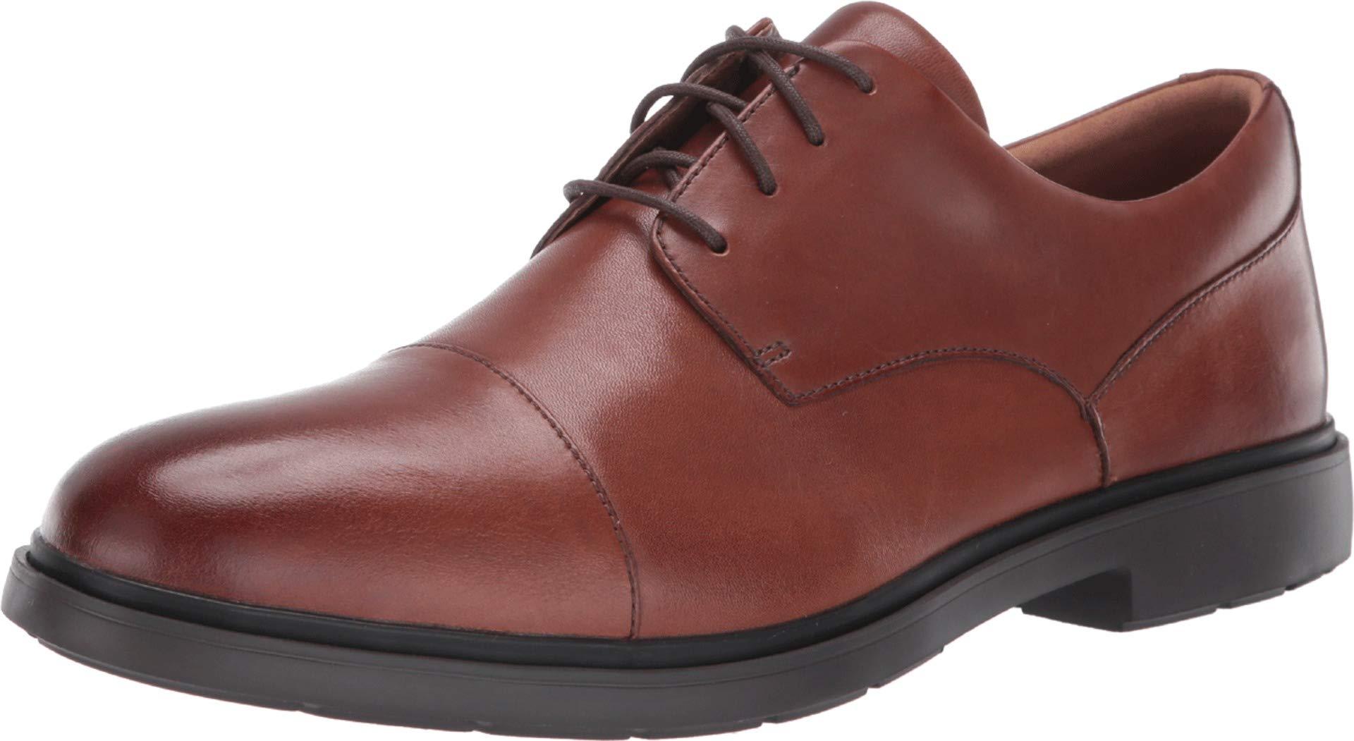 un tailor cap tan leather