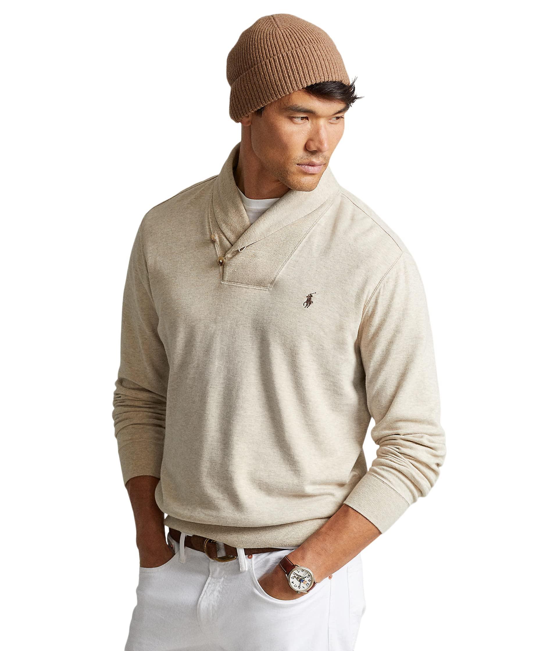 luxury jersey shawl pullover