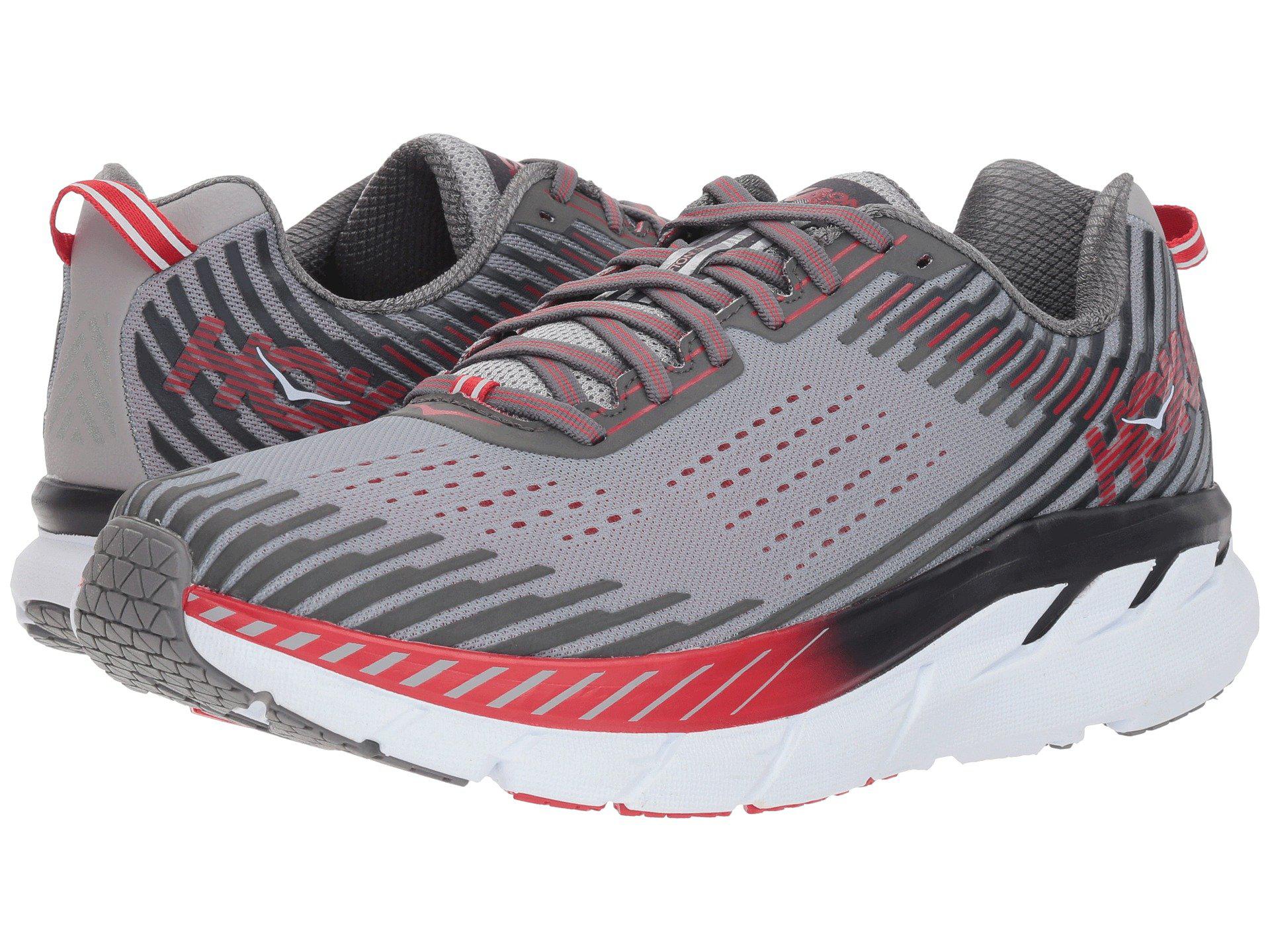 Hoka One One Clifton 5 (frost Gray/ebony) Men\u0027s Running Shoes for men