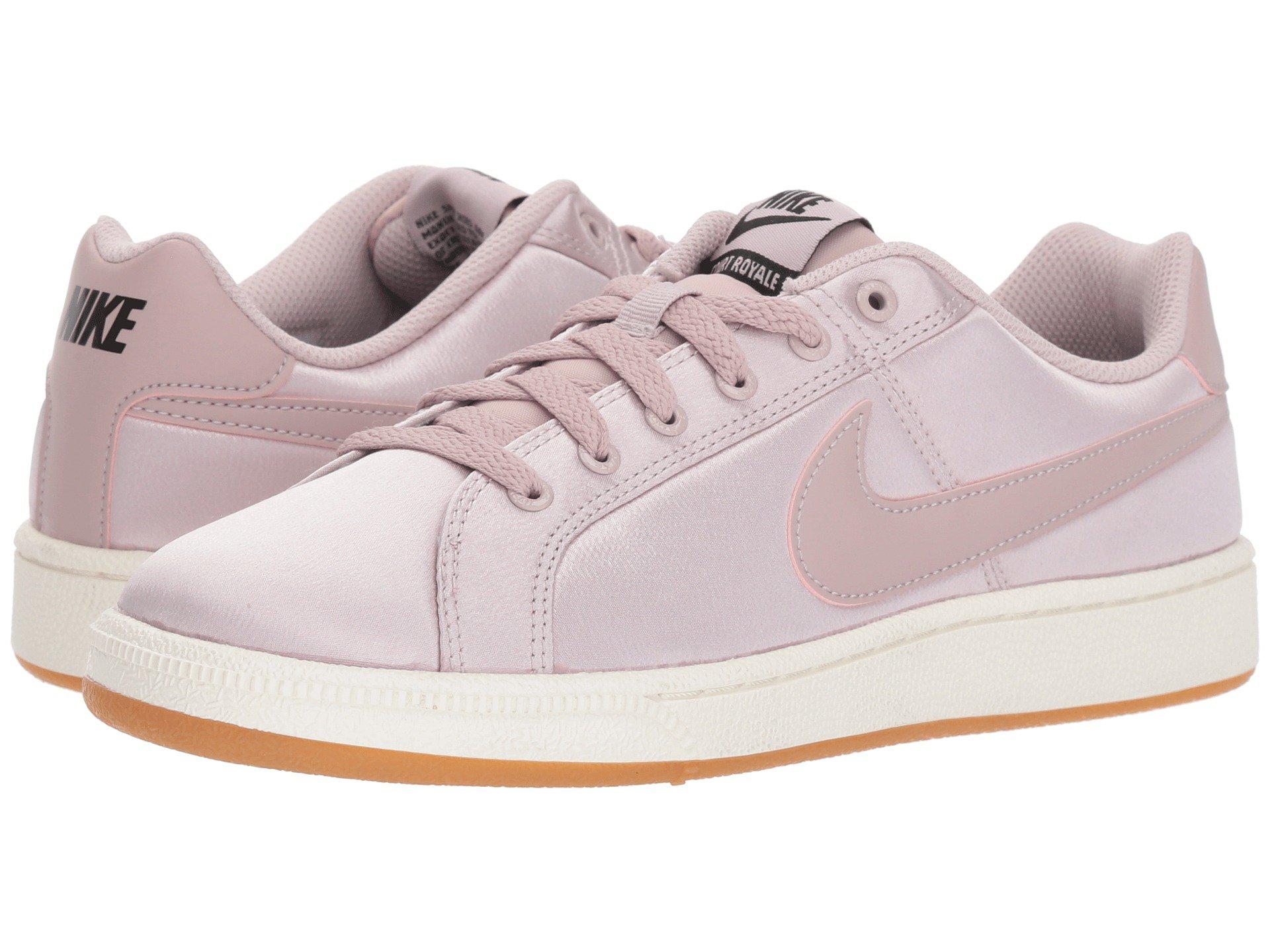 pink nike court royale