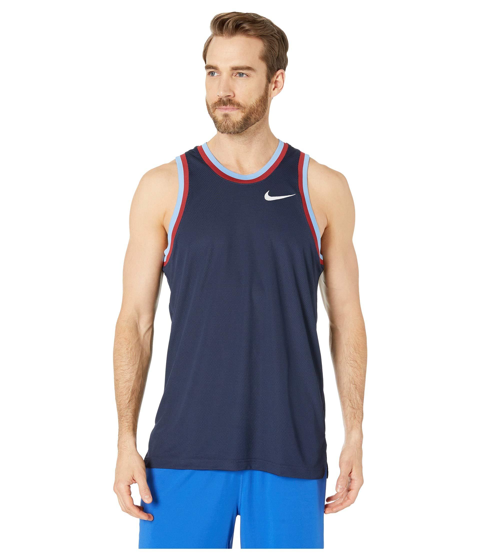 nike men's dry classic basketball jersey