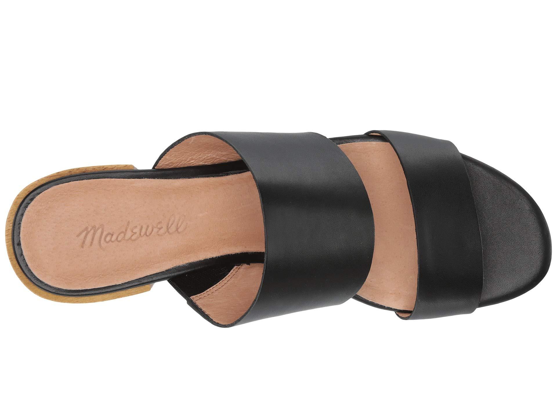 Madewell Leather The Kiera Mule Sandals in Black - Lyst