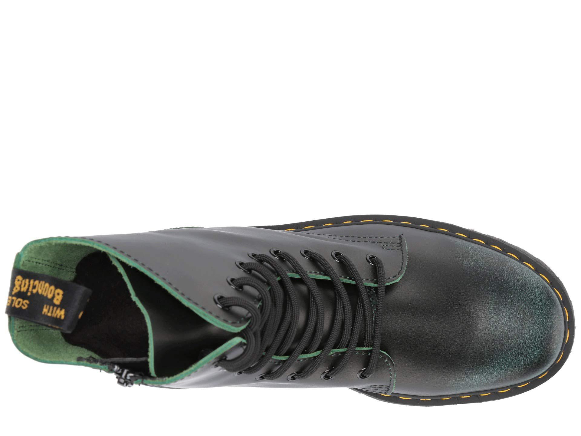Dr. Martens Leather Jadon Vintage (green Vintage) Boots for Men - Lyst