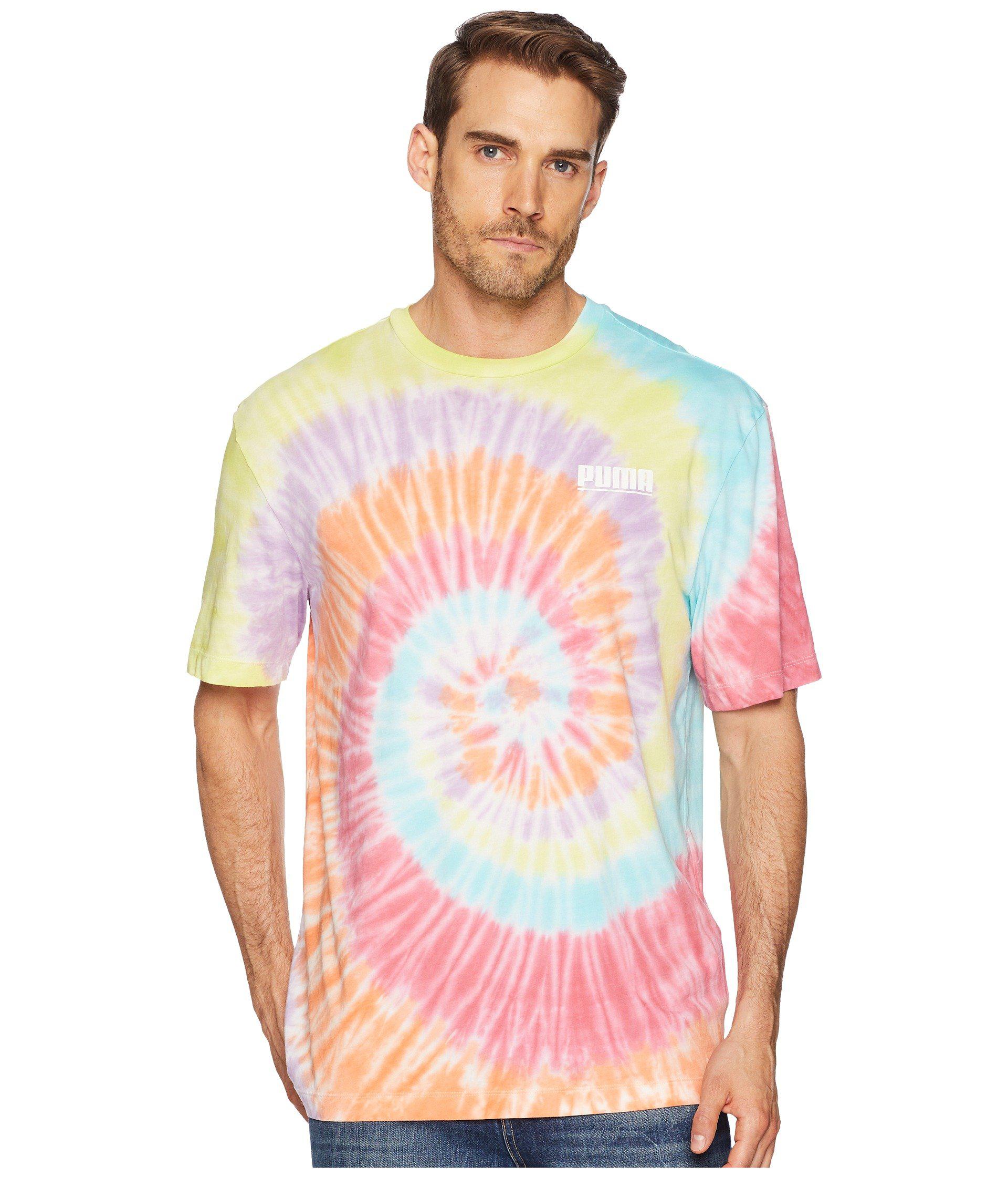 puma tie dye t shirt