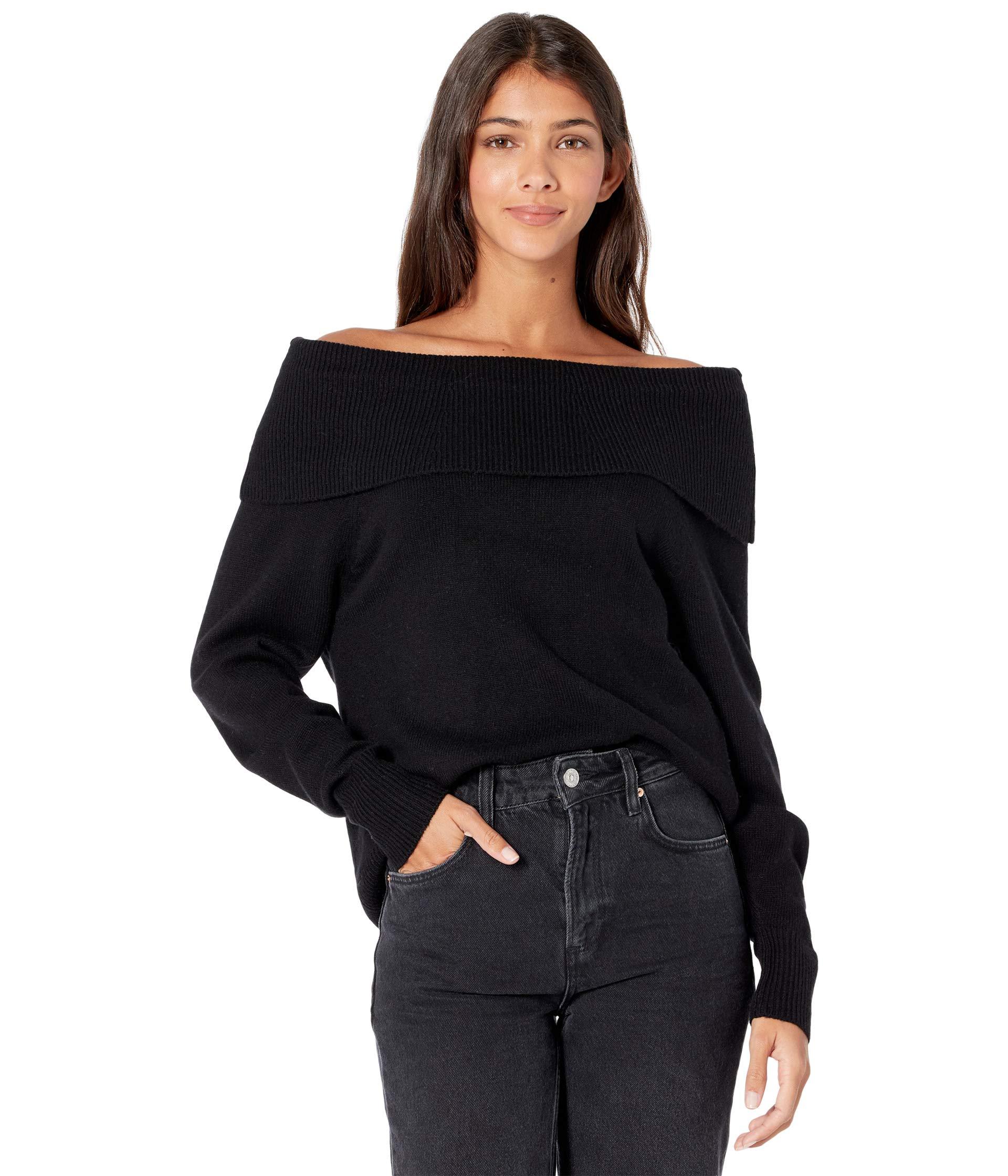 PAIGE Wool Izabella Sweater in Black - Lyst