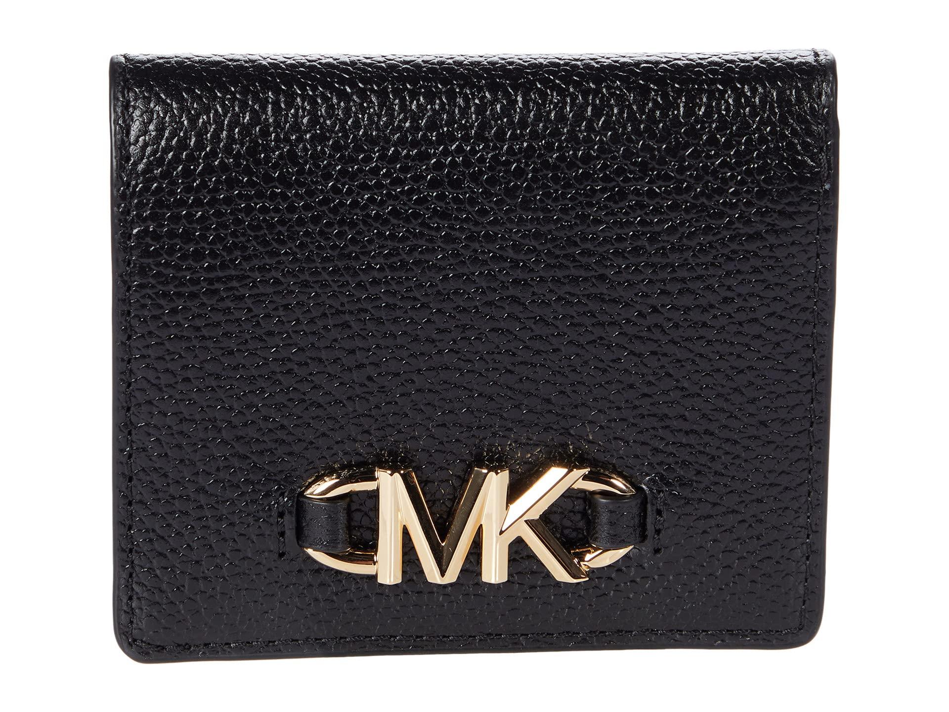 Michael Kors Women's Parker Logo-plaque Leather Wallet