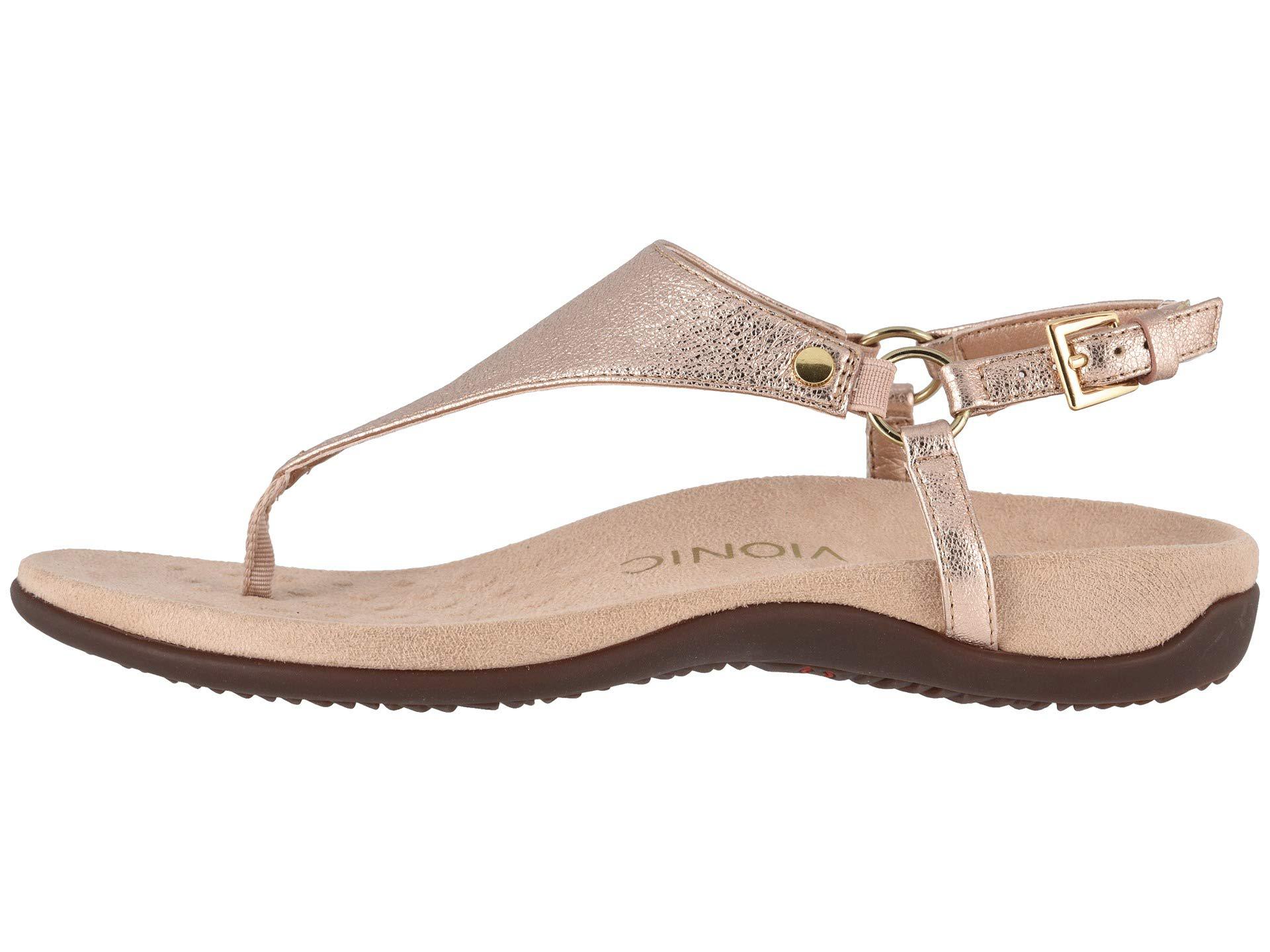 vionic kirra rose gold