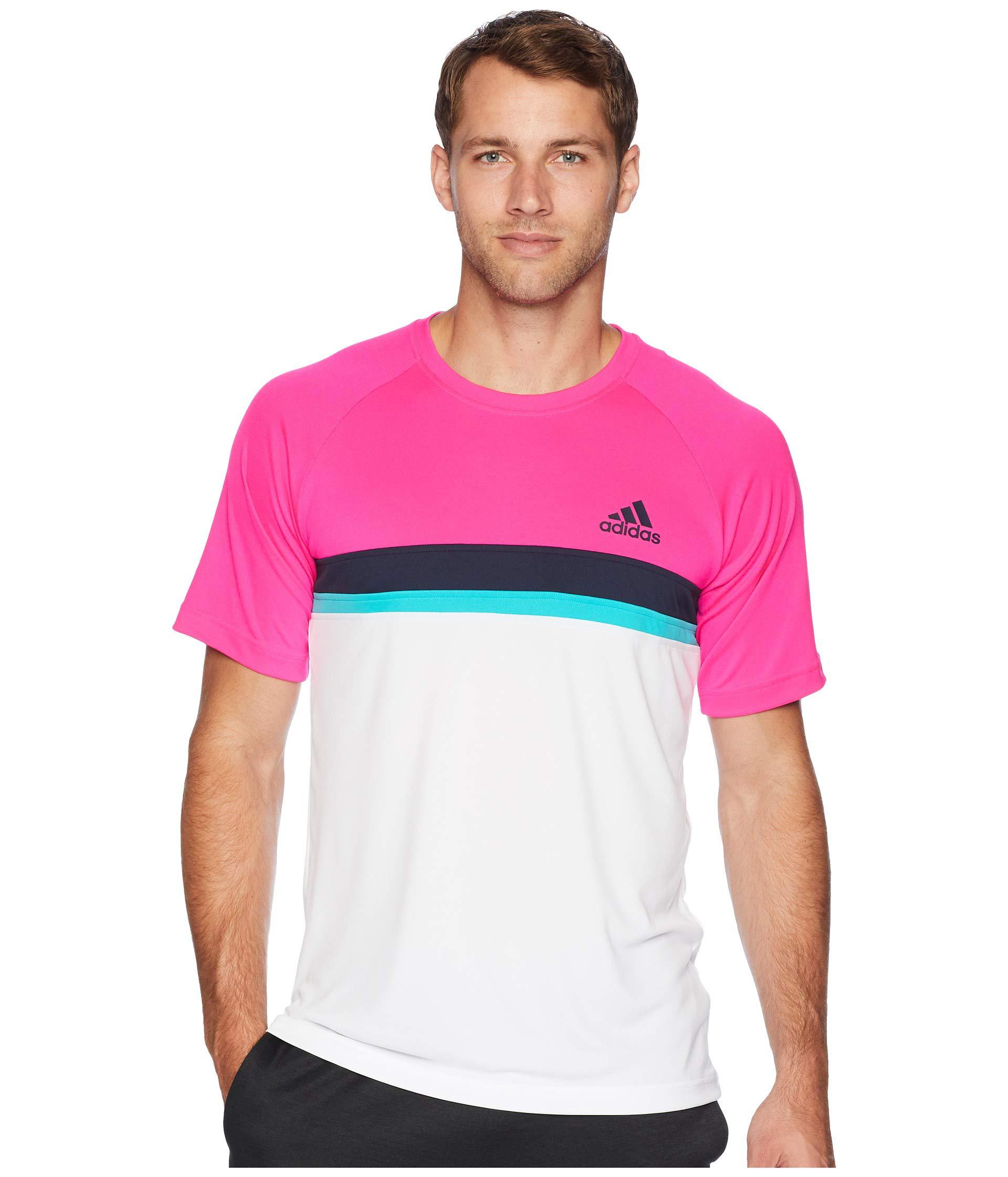 adidas colorblock tee