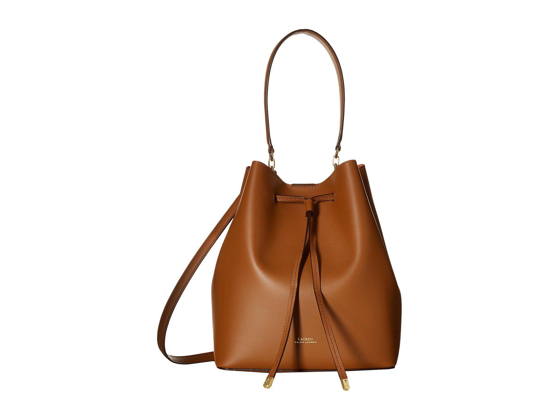 ralph lauren dryden bucket bag