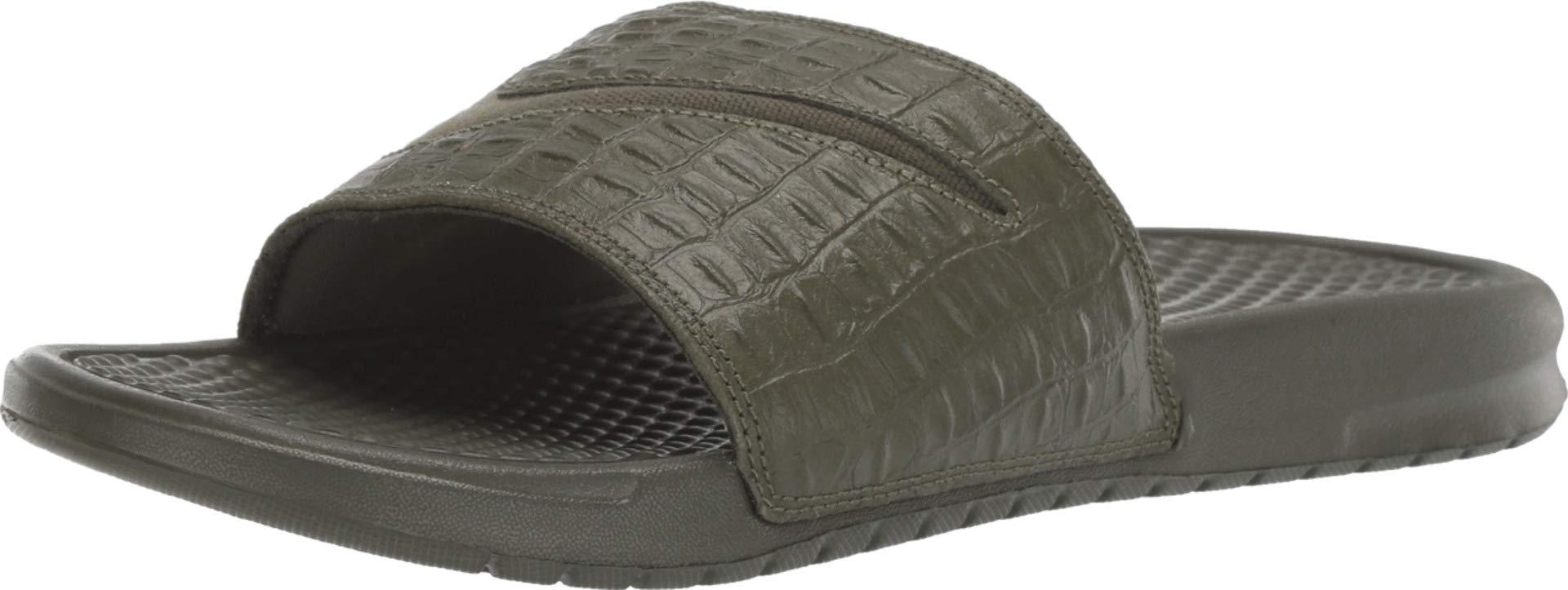 nike benassi croc