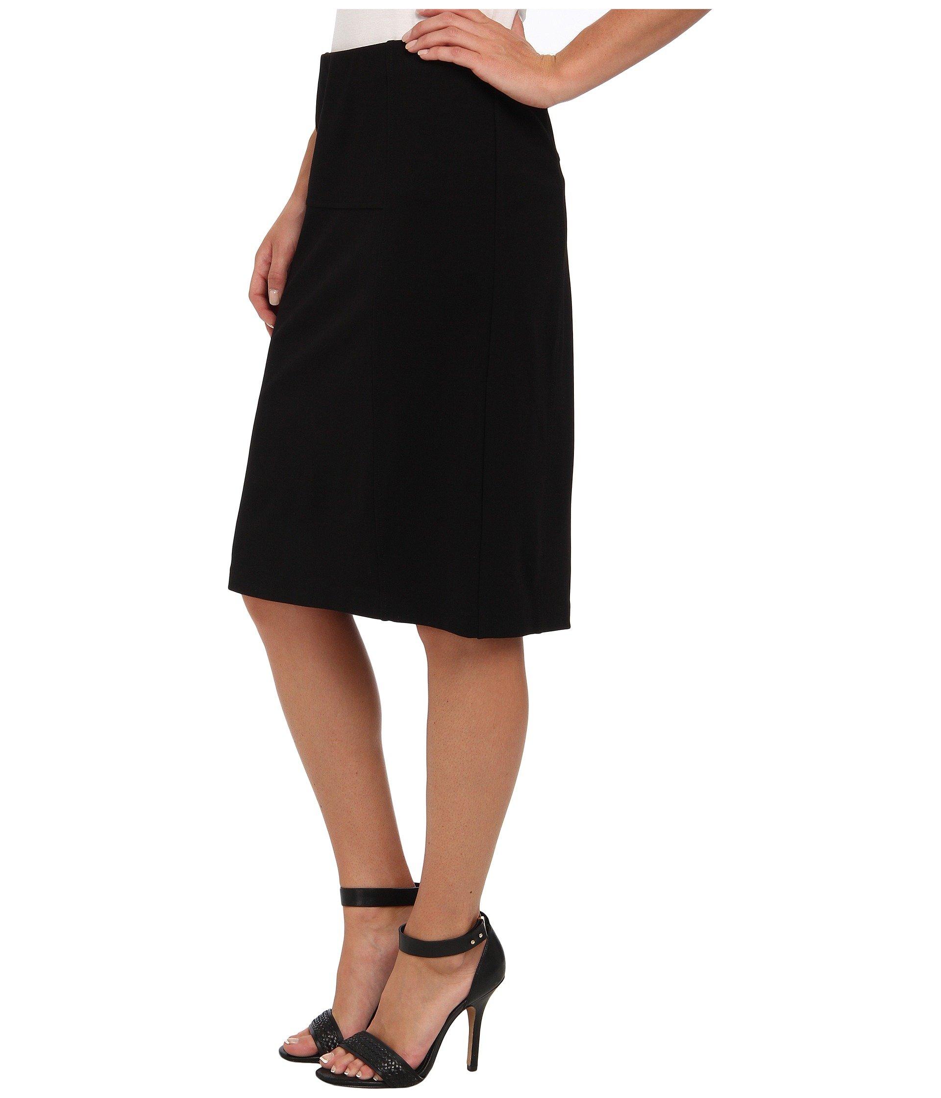 NIC+ZOE New Ponte Flirt Skirt in Black Onyx 2 (Black) - Save 9% - Lyst
