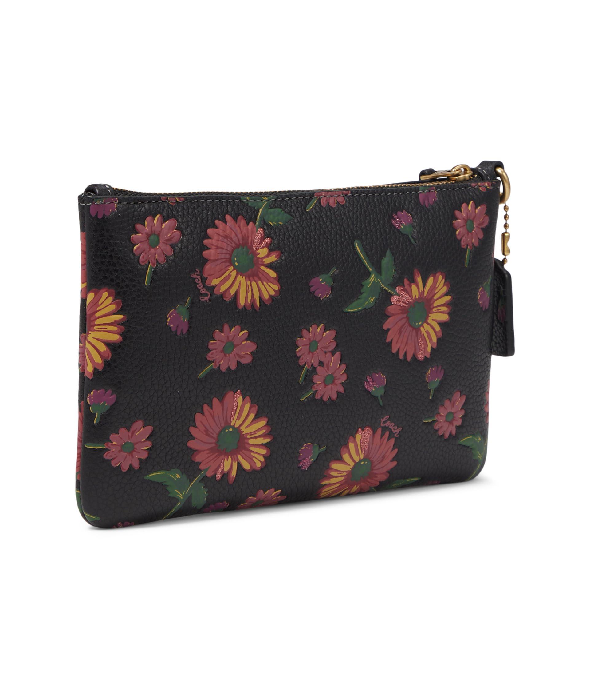 Coach Floral Print Small Wristlet - LUX LAIR