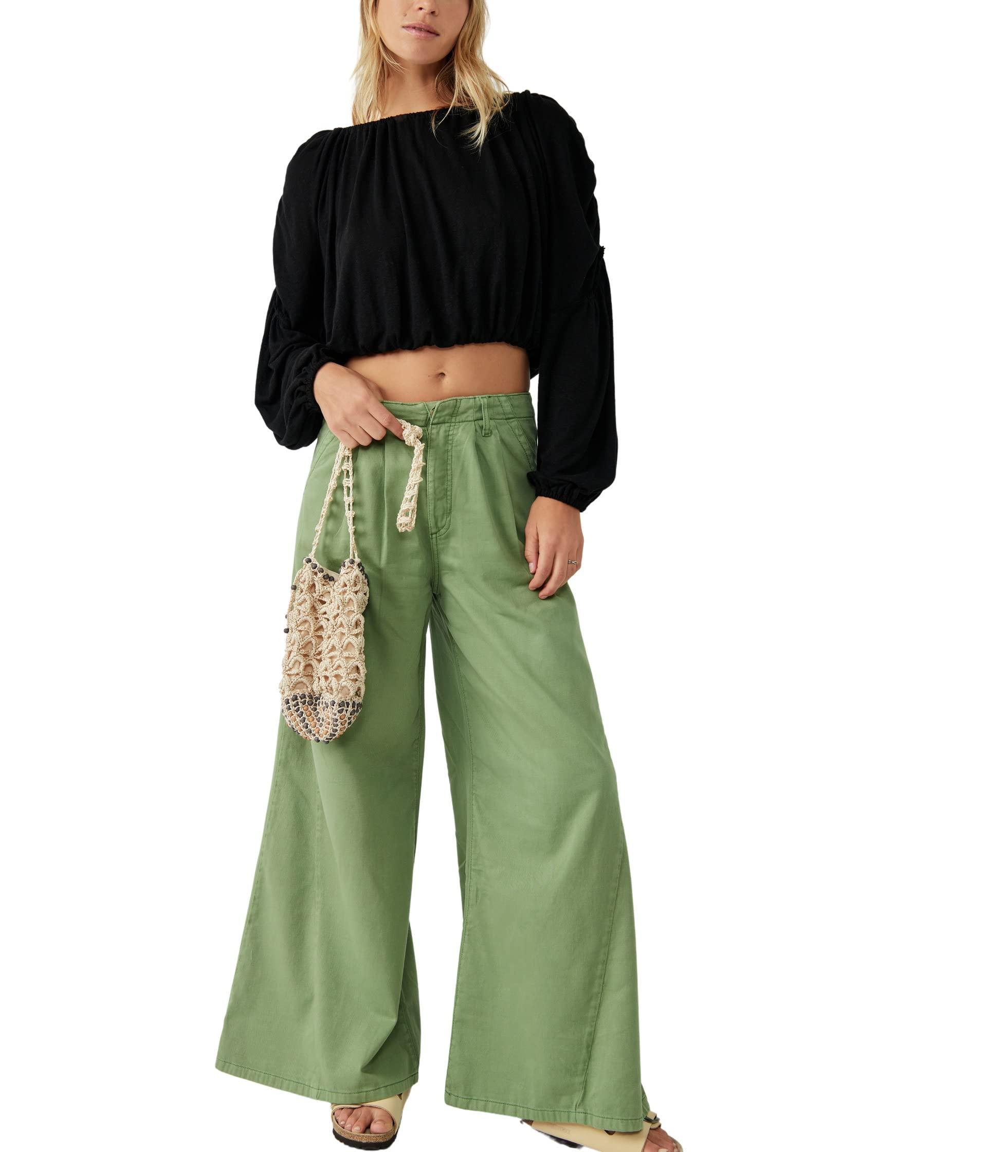 free-people-in-a-dream-top-in-green-lyst