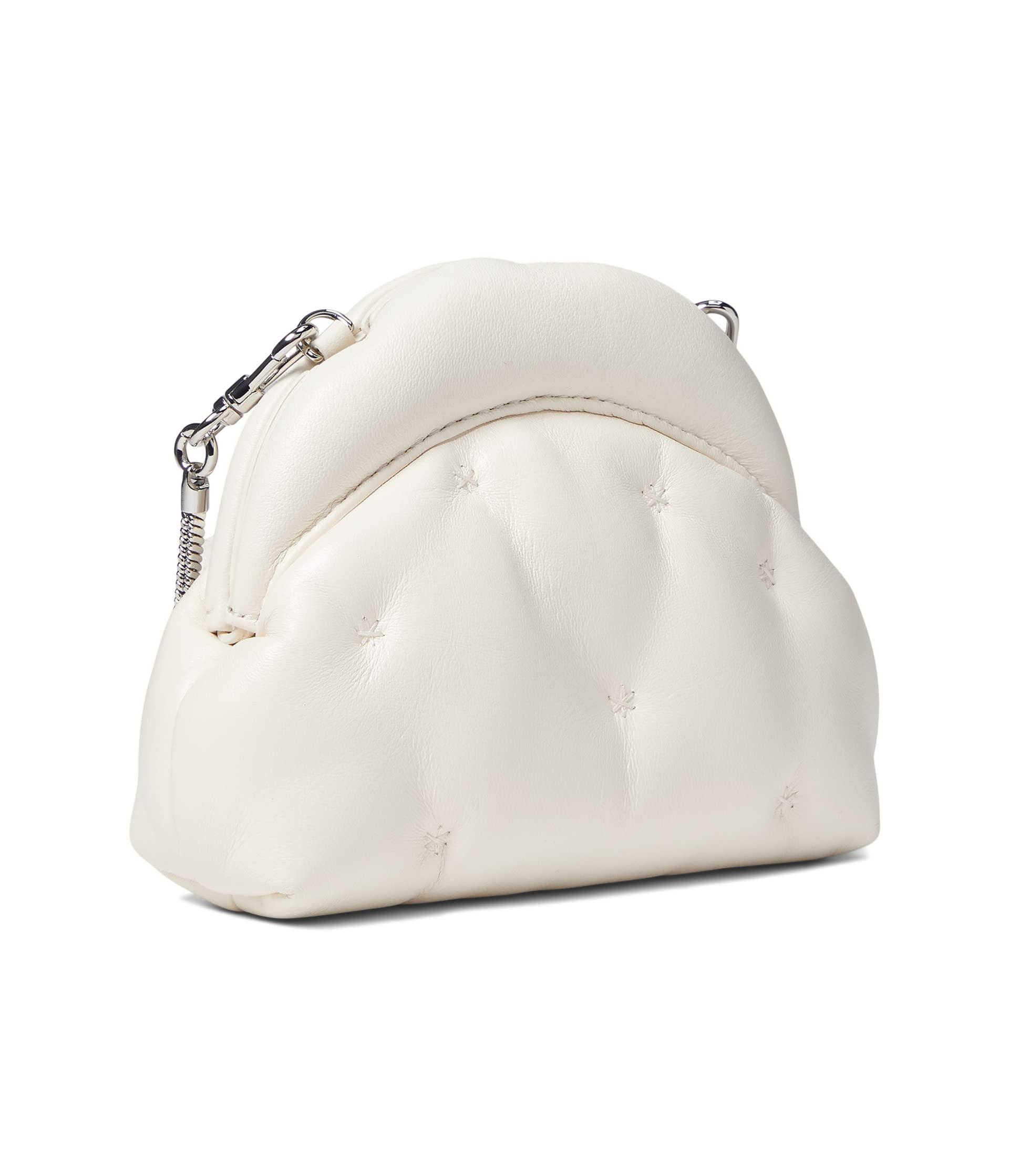Kate Spade Shade Pearlized Smooth Quilted Leather Cloud Mini Crossbody in  White | Lyst