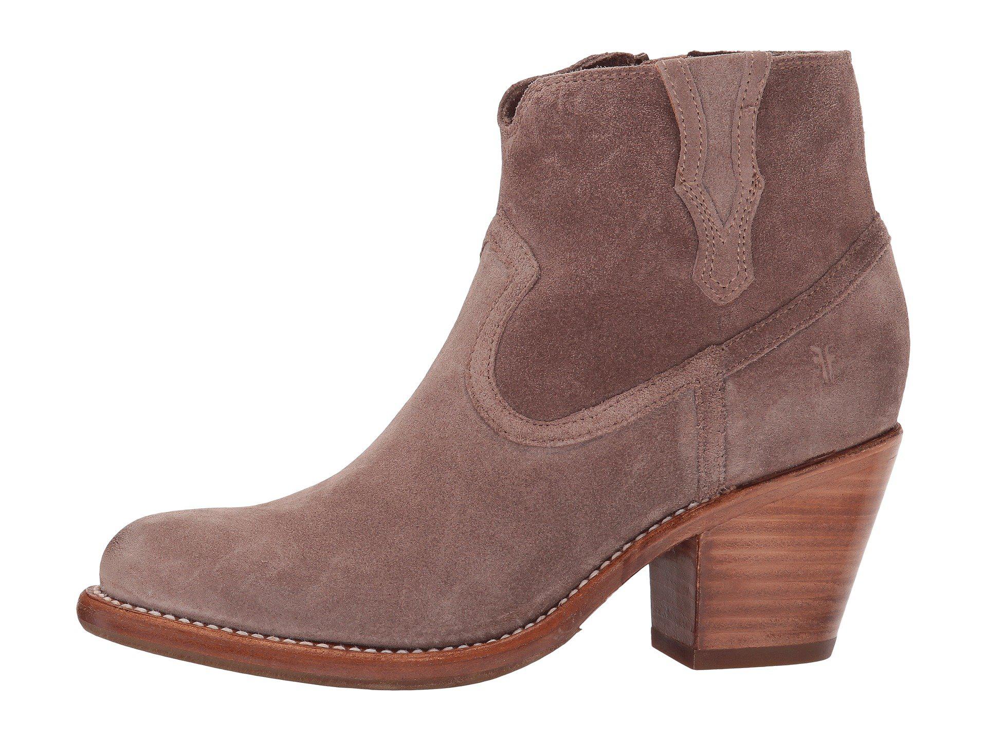 frye lillian western bootie