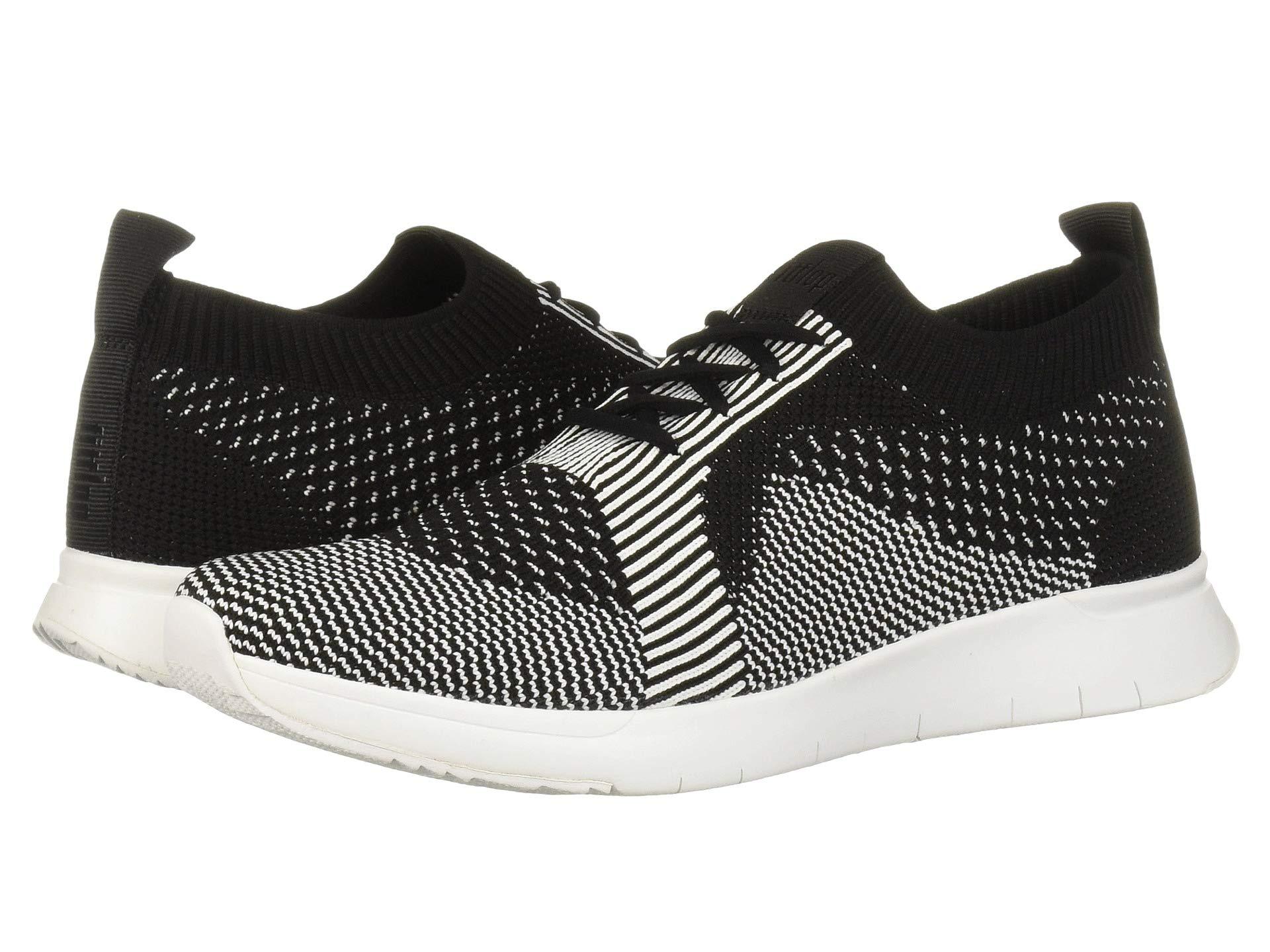 fitflop marble knit sneakers