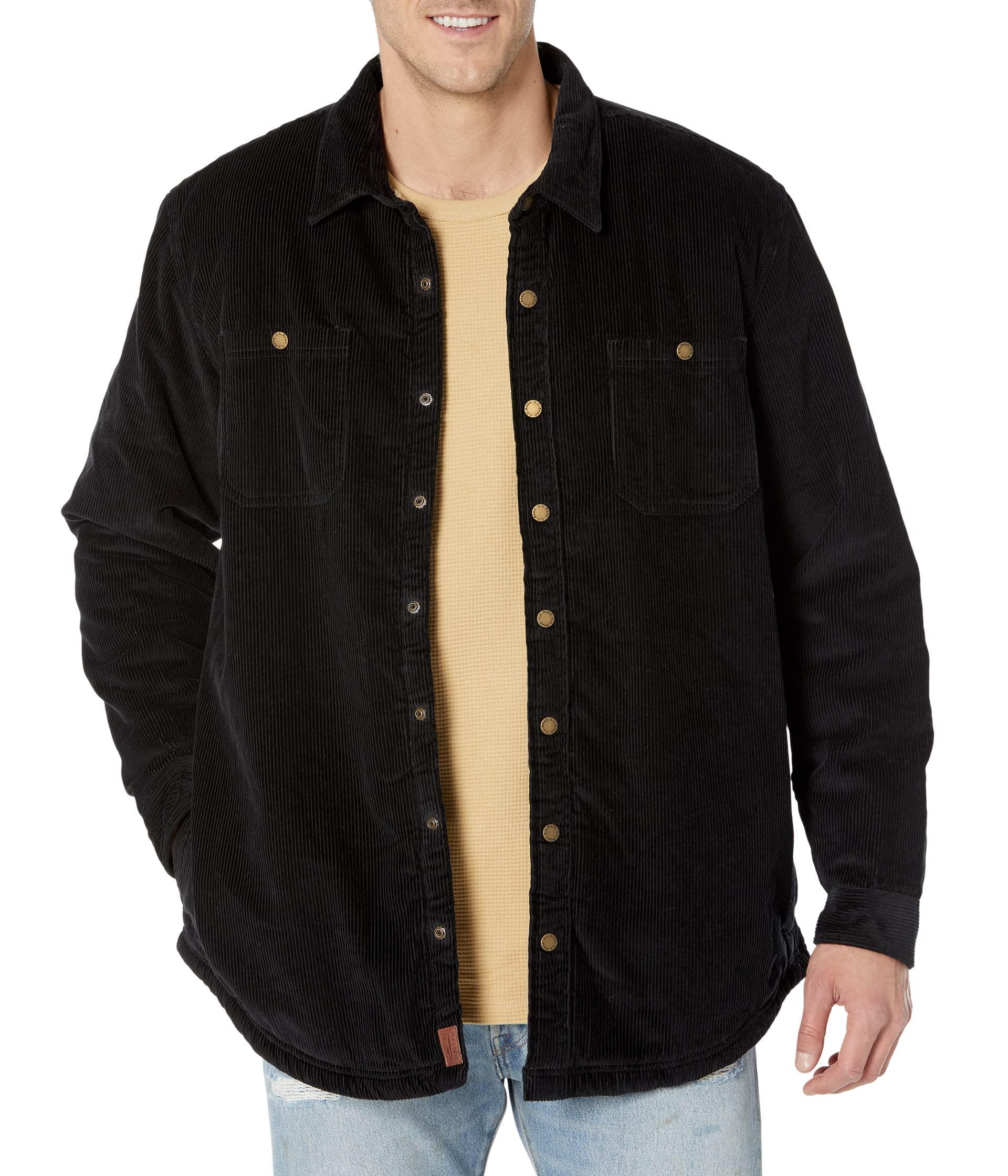 L.L. Bean 1912 Heritage Lined Shirt Jacket Corduroy - Tall in Black for Men  | Lyst