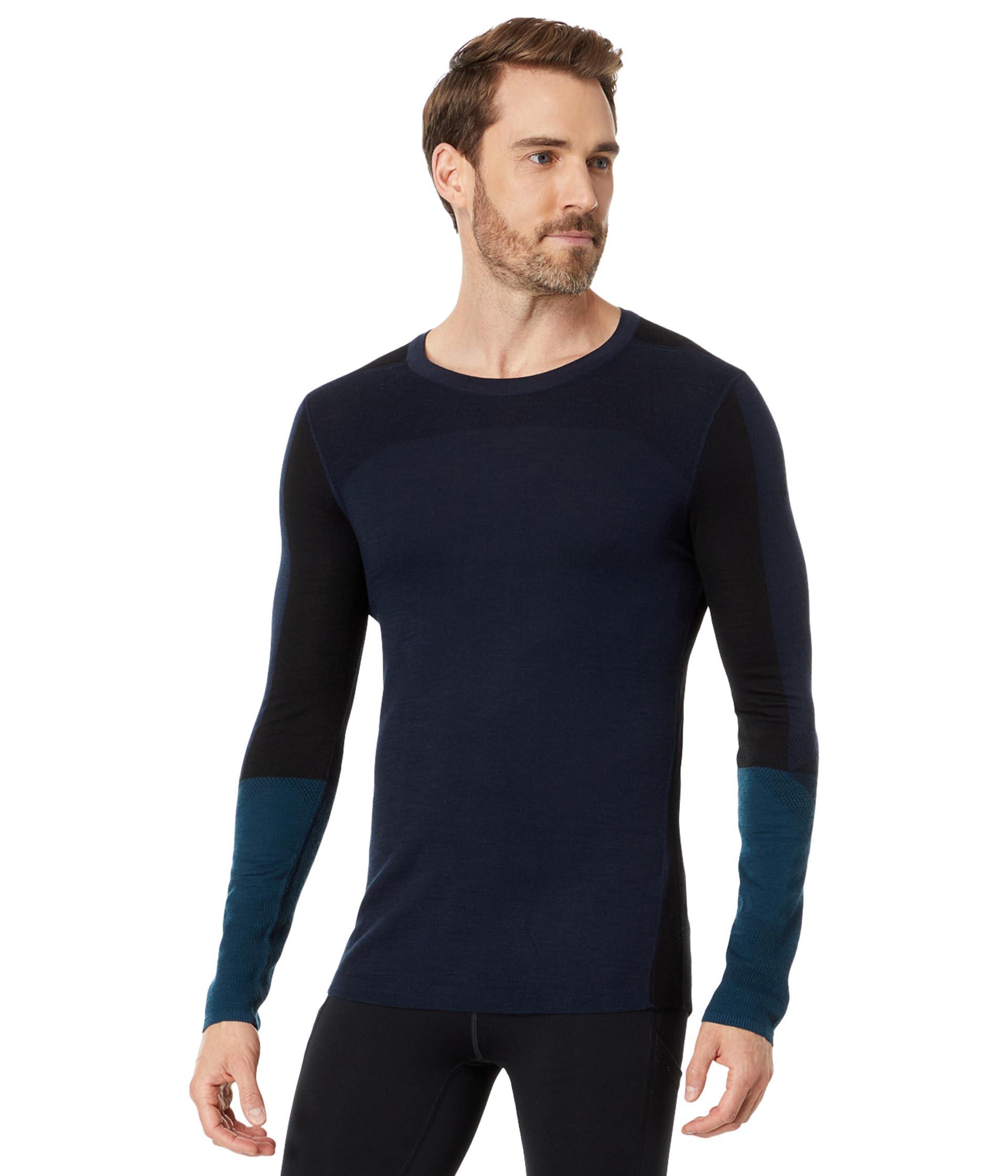 Smartwool Intraknit Merino 200 Color-block Crew in Blue for Men | Lyst