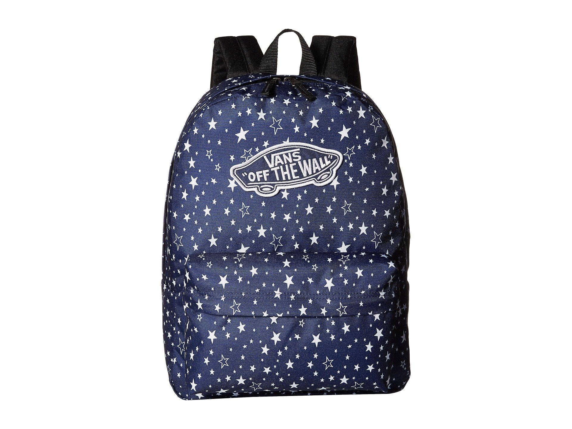 vans backpack stars