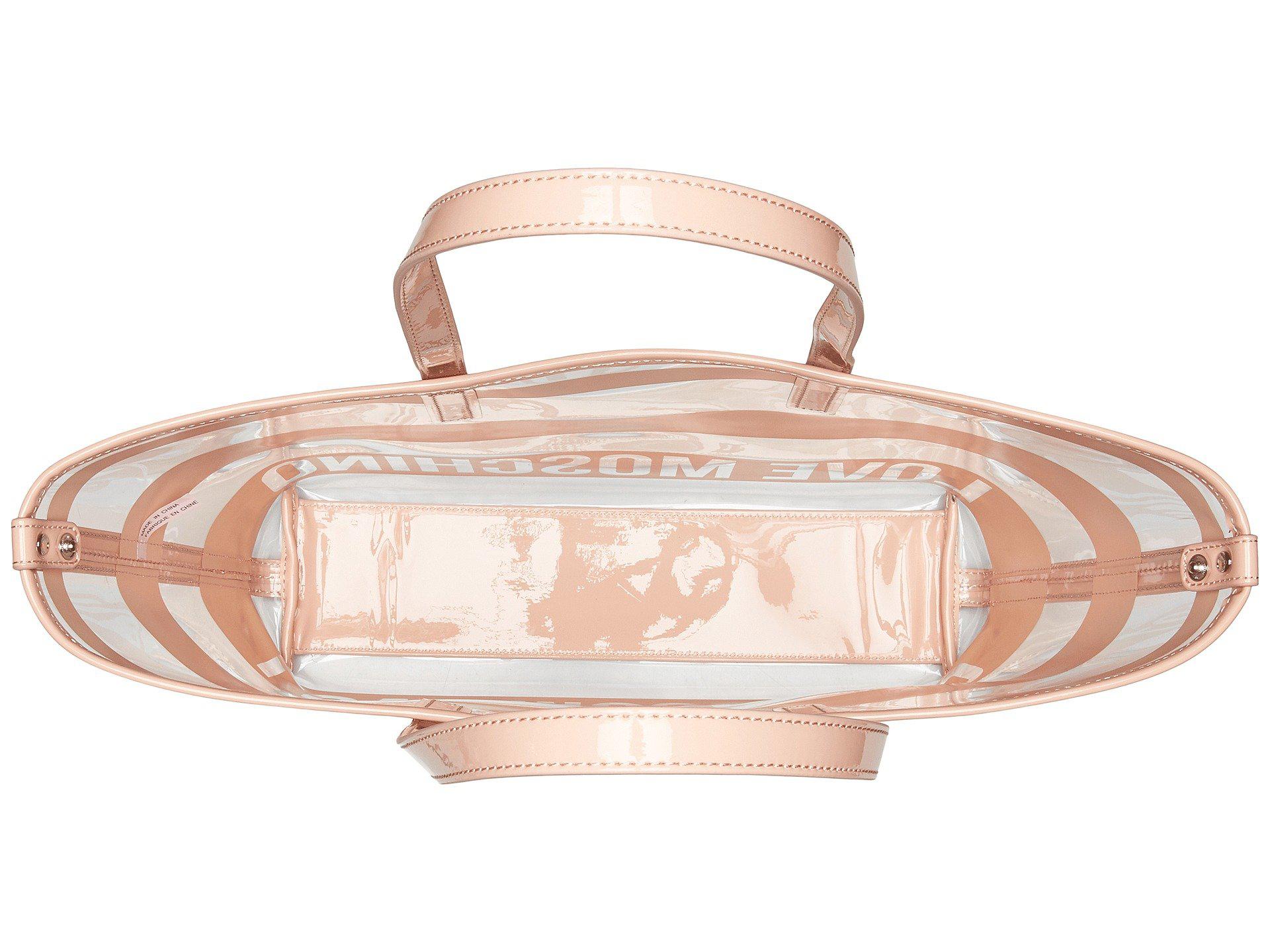 Moschino 2025 transparent bag