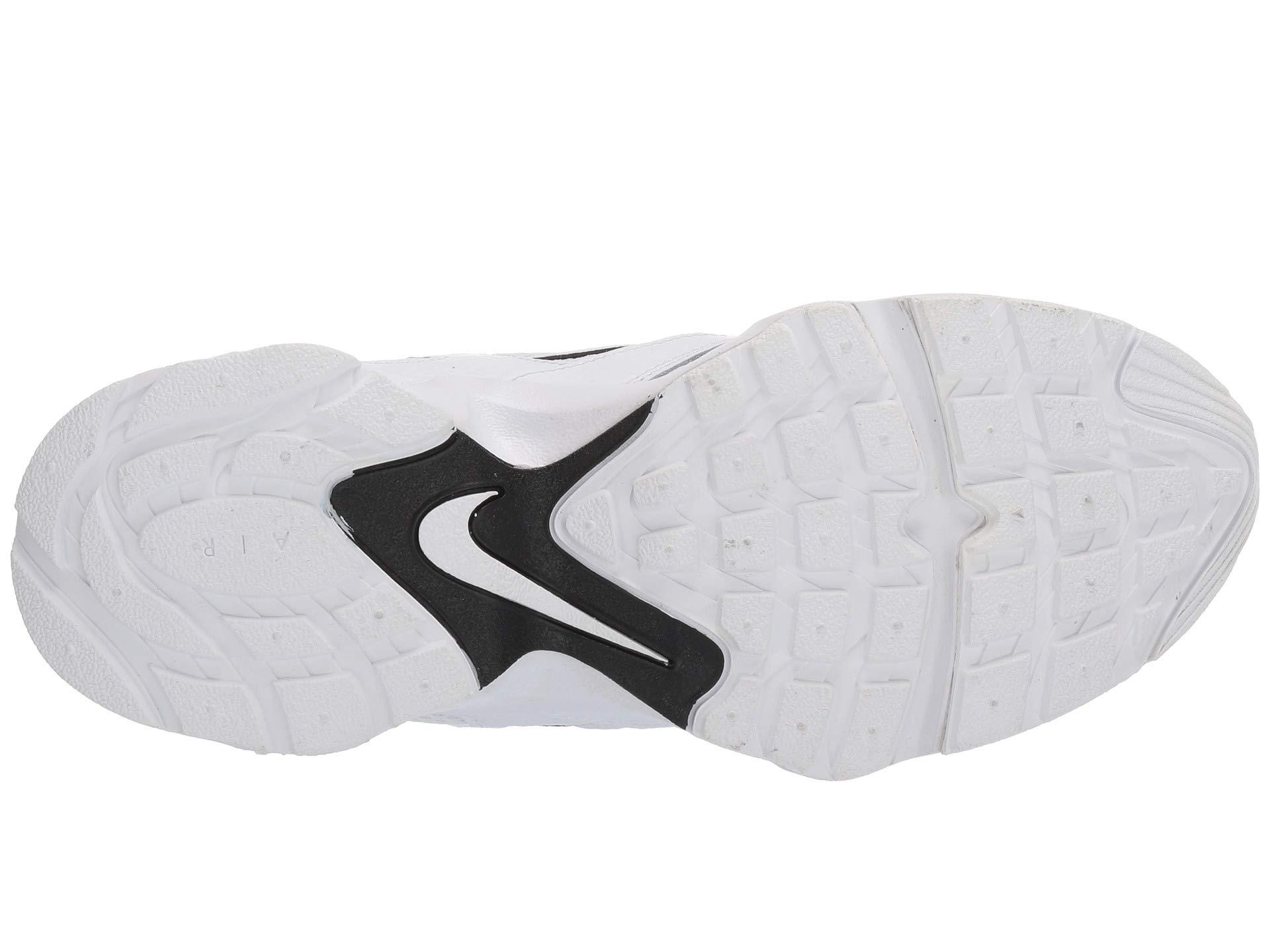 Nike Leather Air Heights in White/White/Black (White) - Lyst