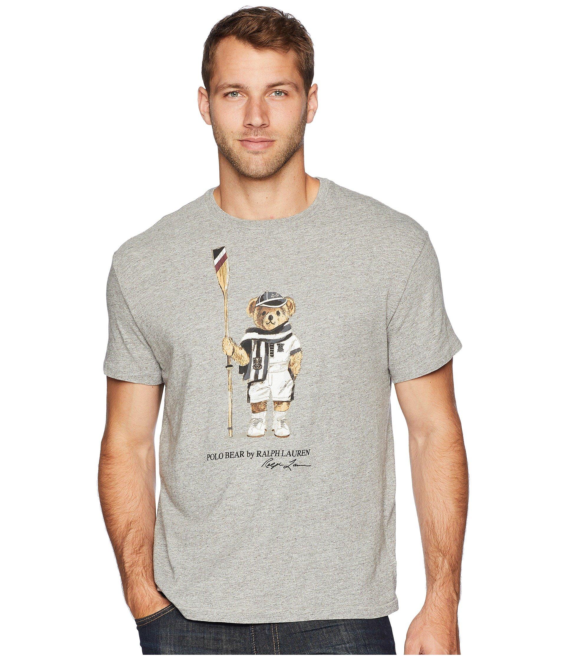grey polo bear t shirt